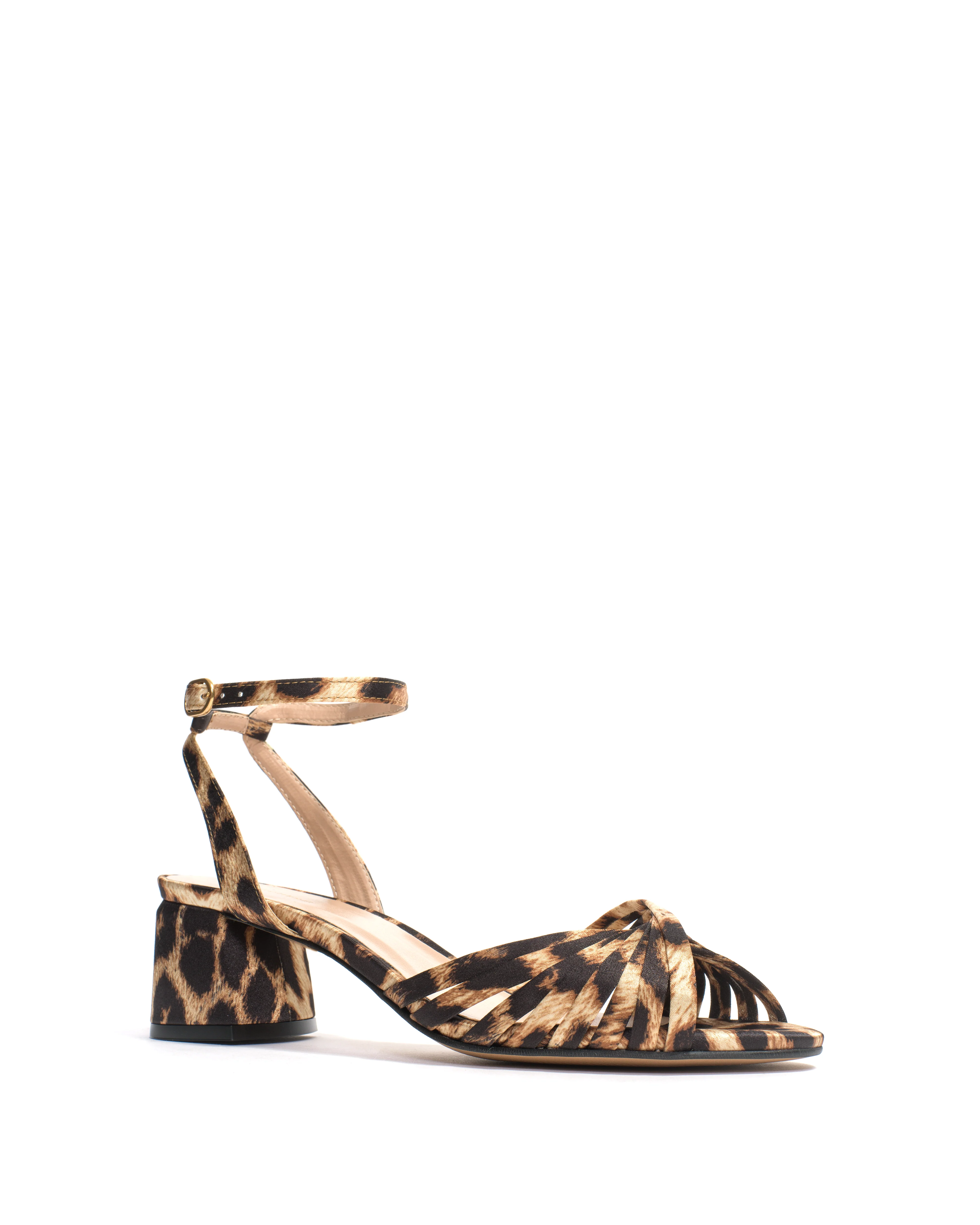 Margriet Satin print vegan Leopard - Image 2