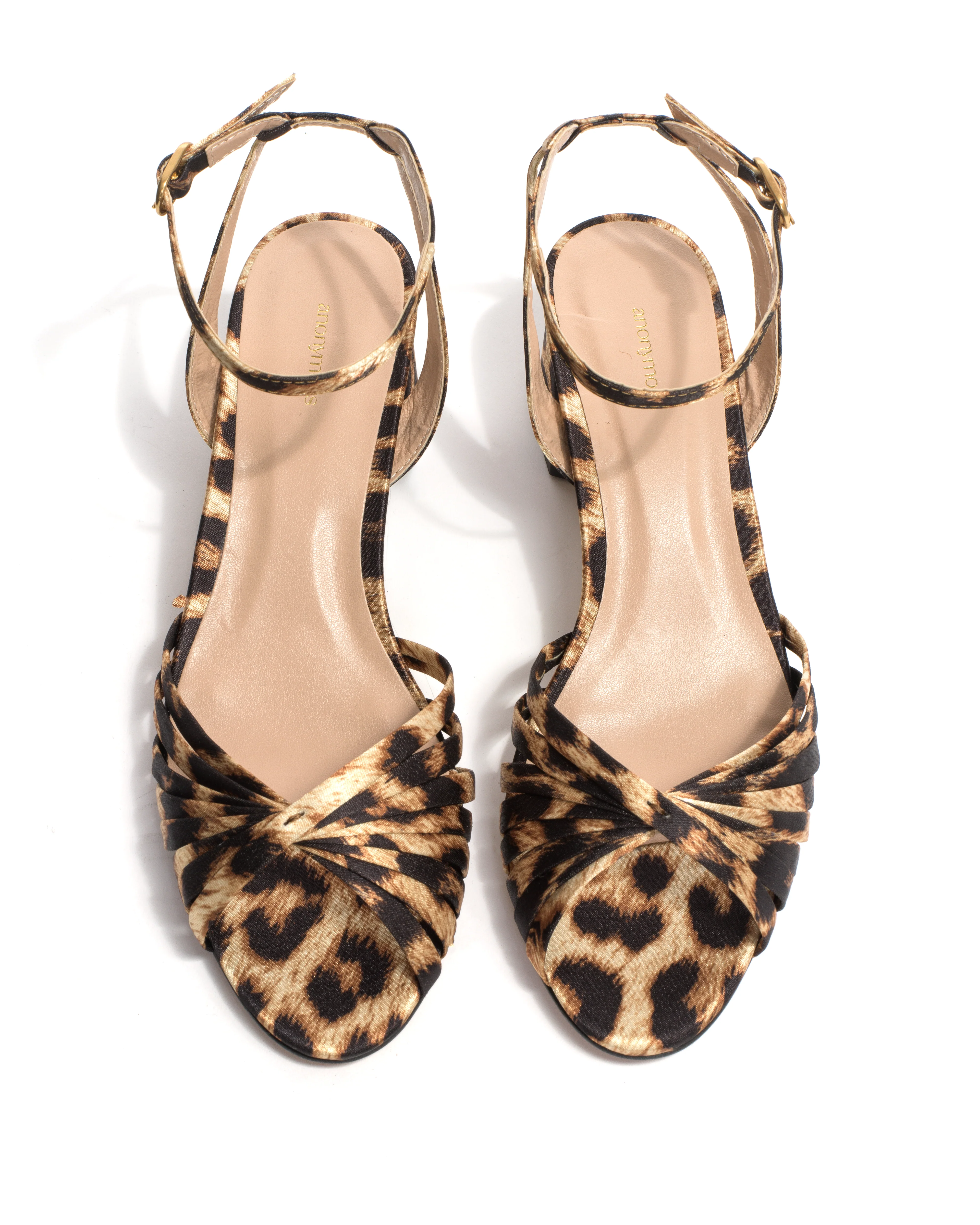 Margriet Satin print vegan Leopard - Image 5