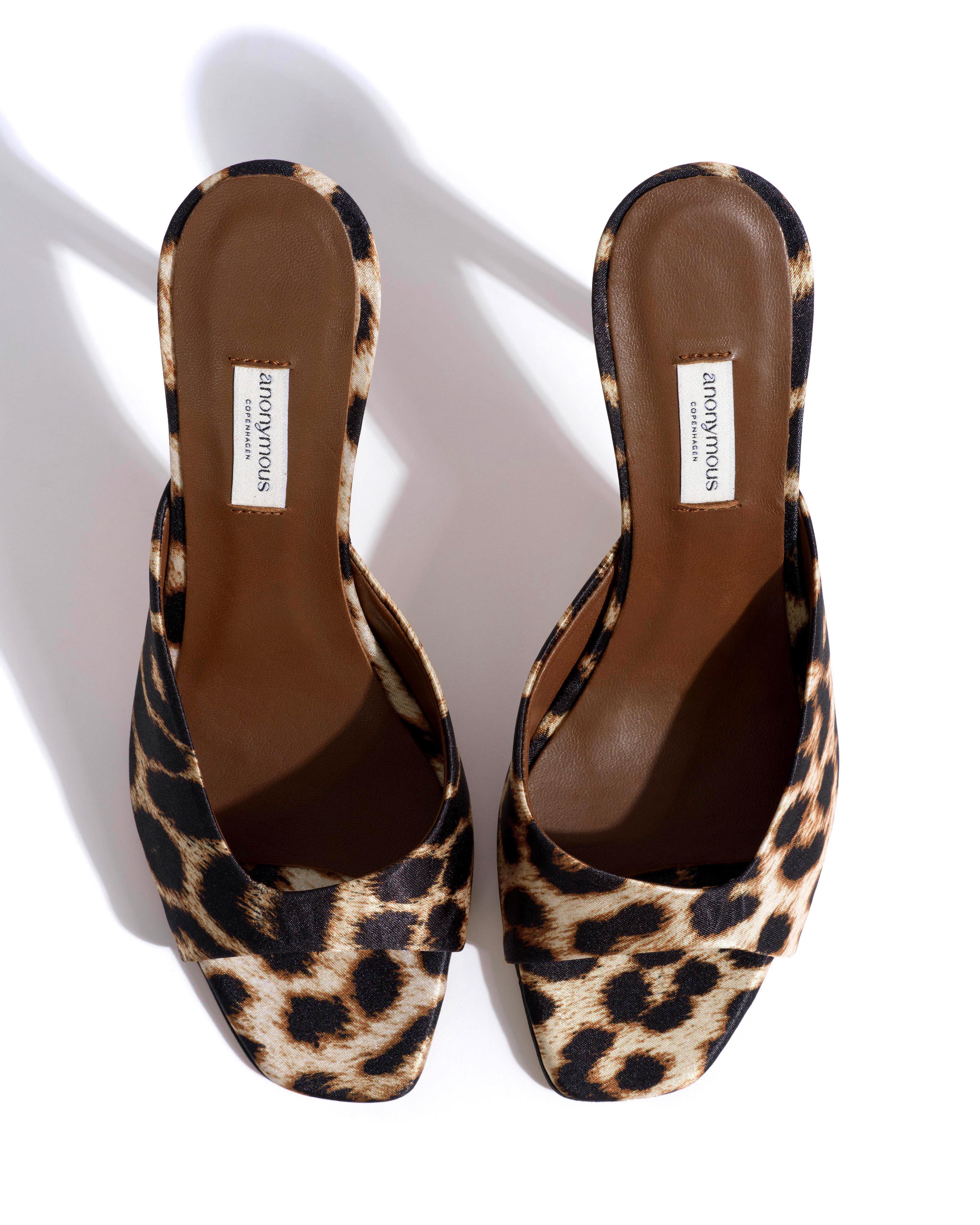 Mazy 100 Satin print Leopard - Image 4