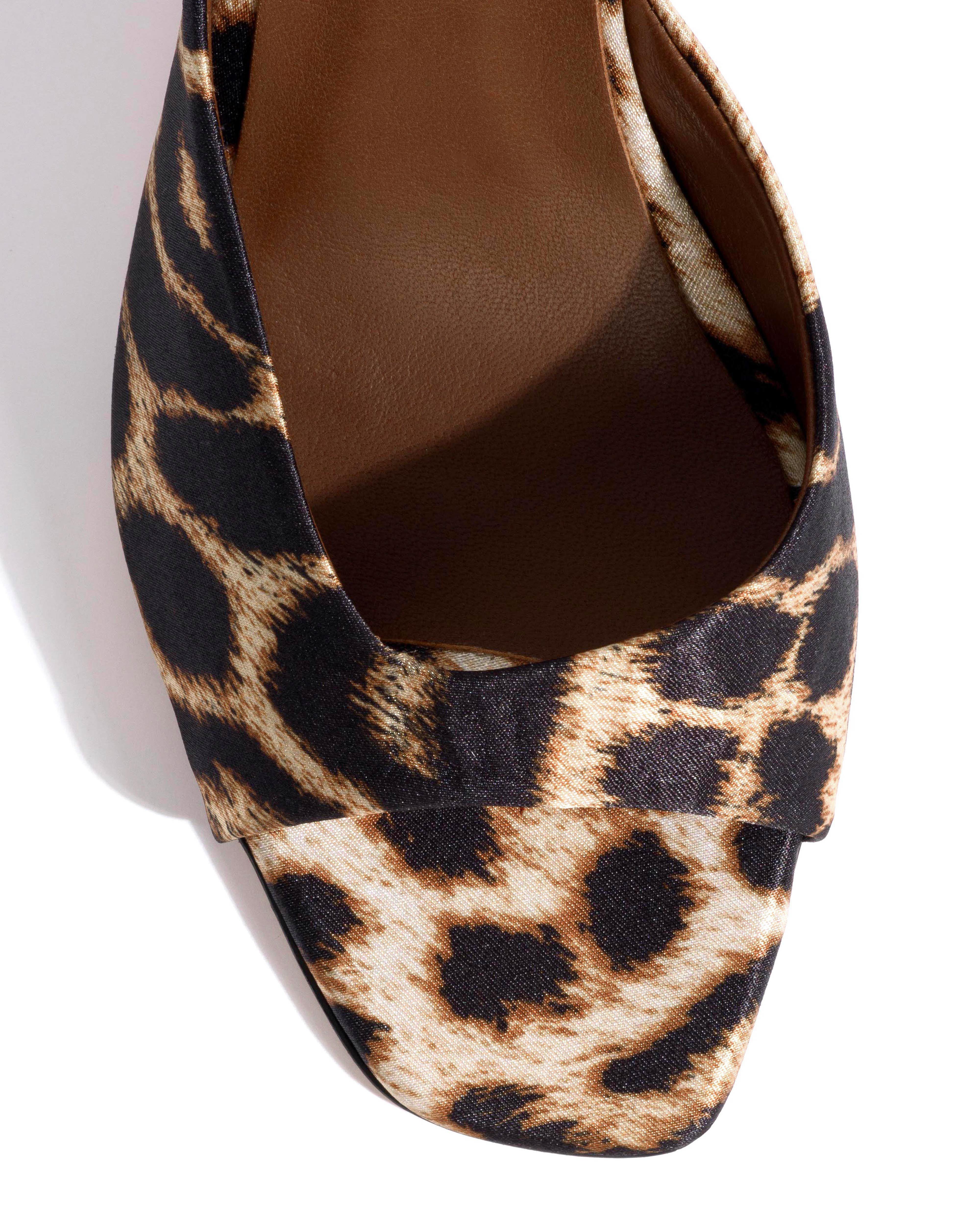Mazy 100 Satin print Leopard - Image 5