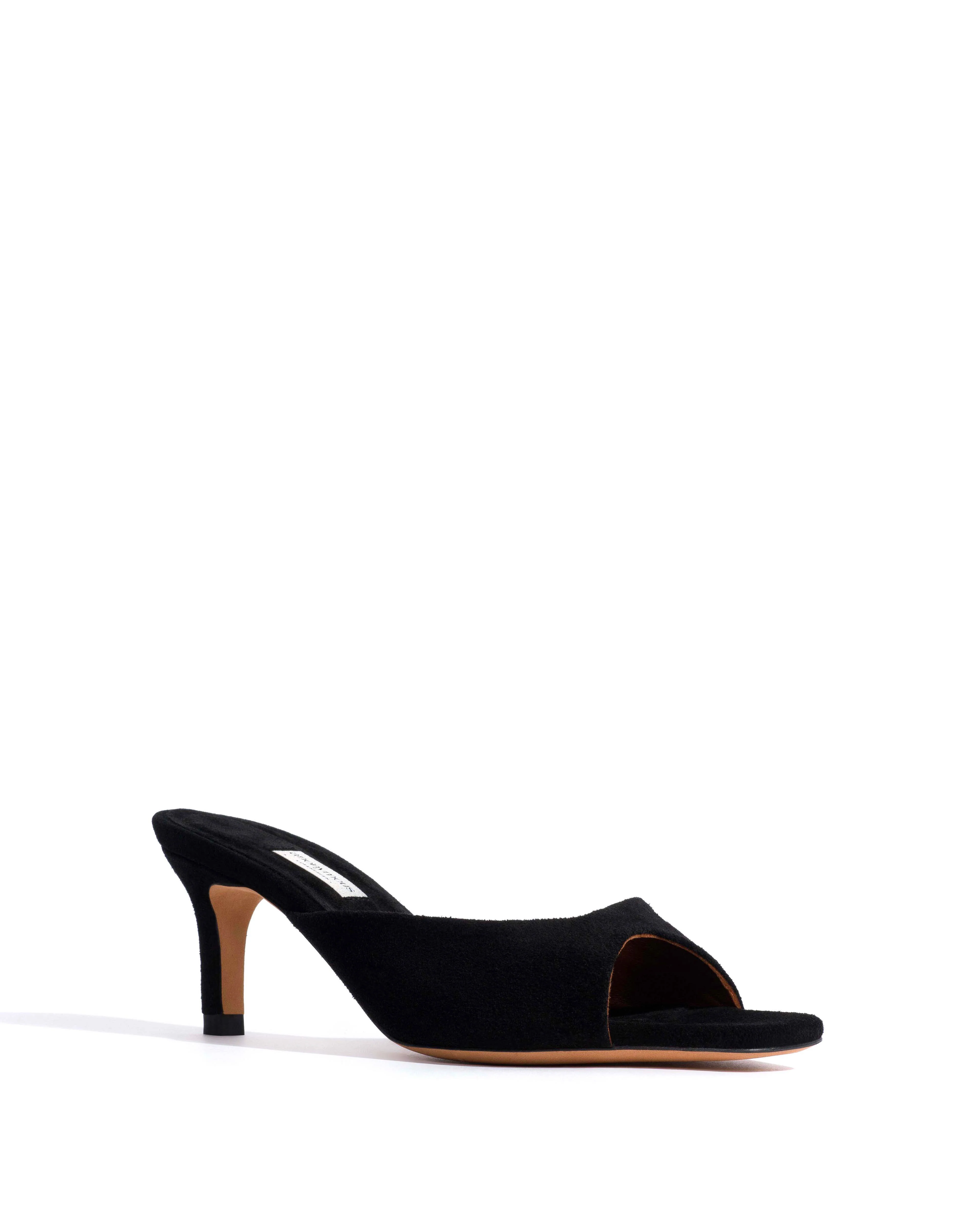 Mazy 55 Calf suede Black - Image 2