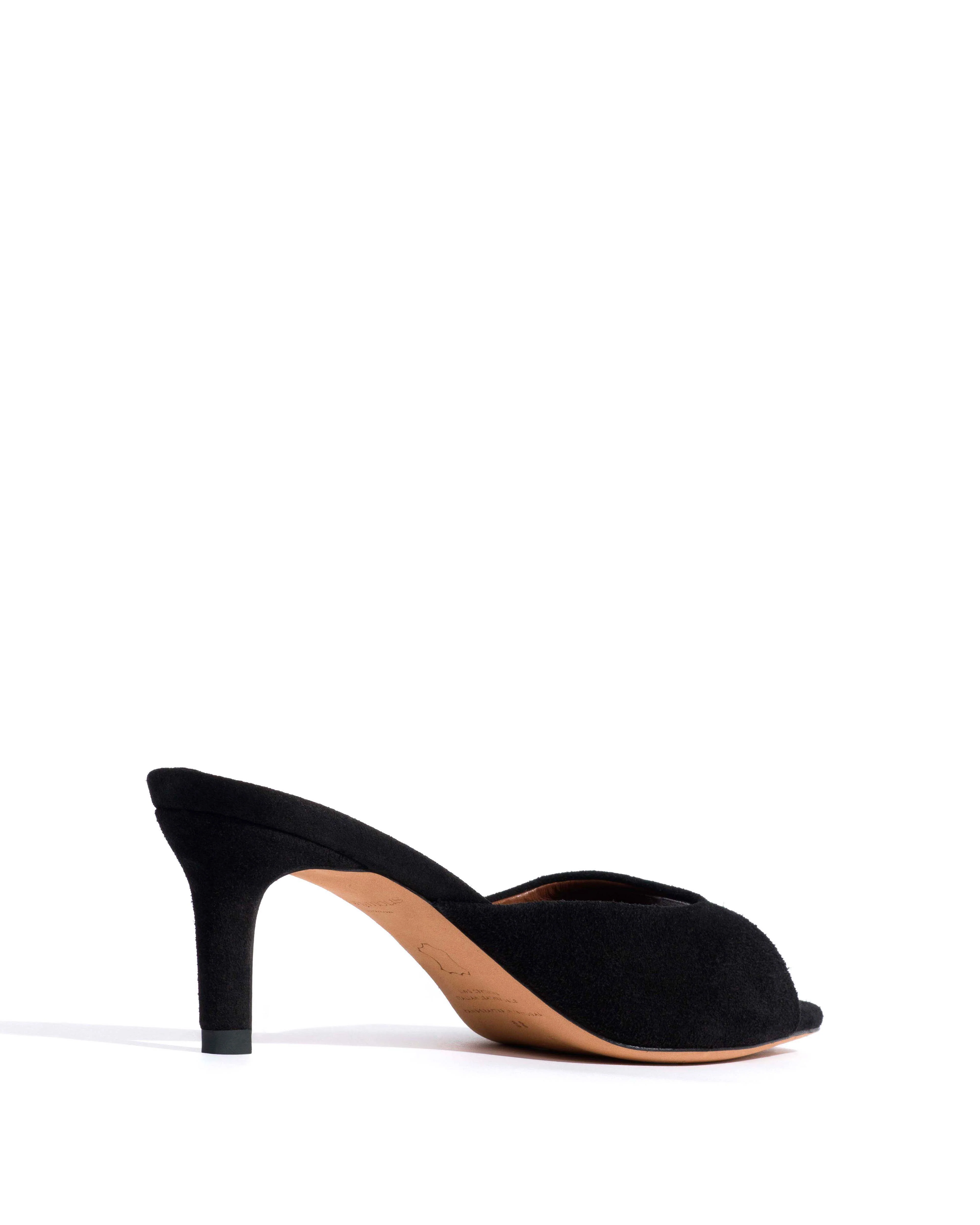 Mazy 55 Calf suede Black - Image 3