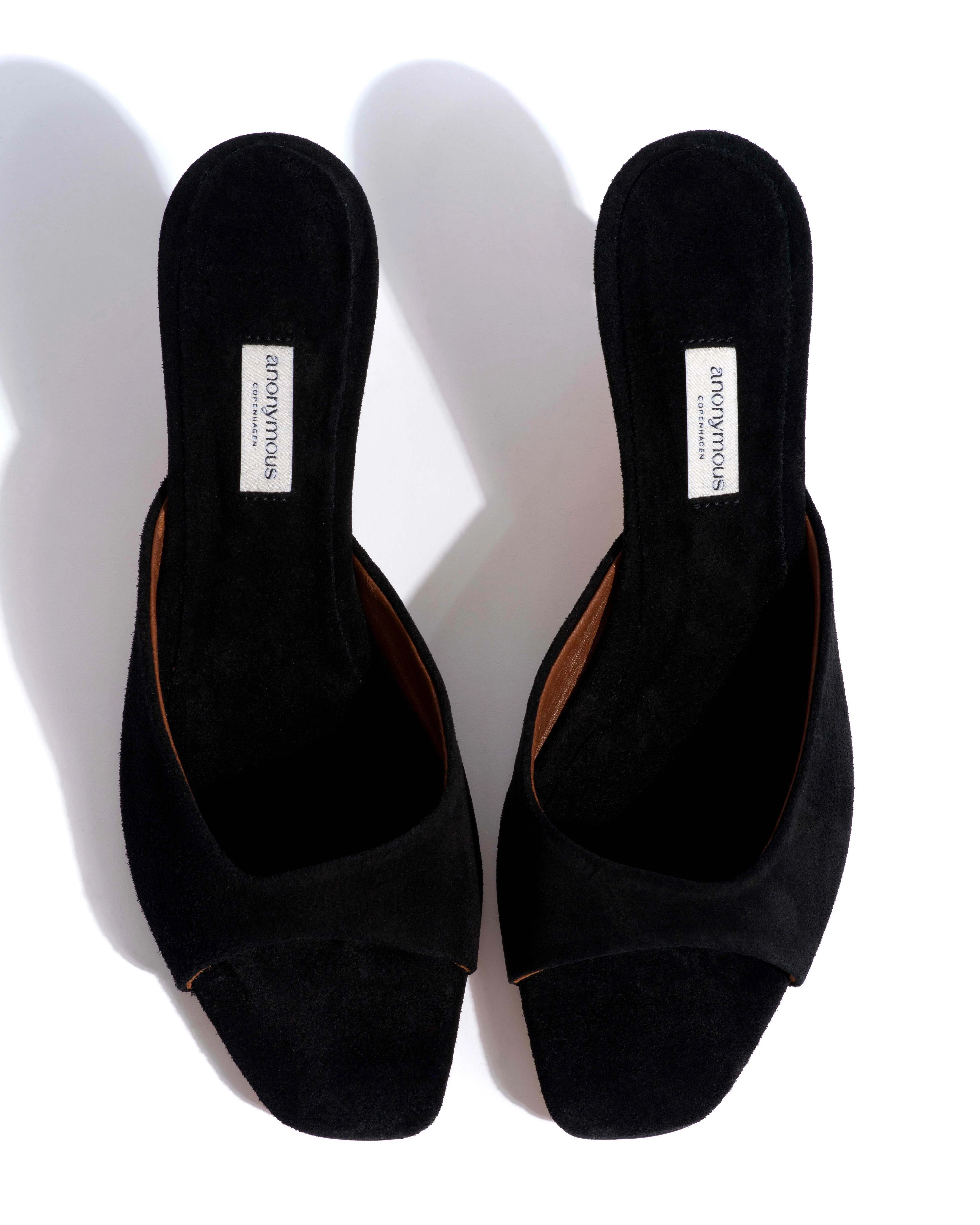 Mazy 55 Calf suede Black - Image 4