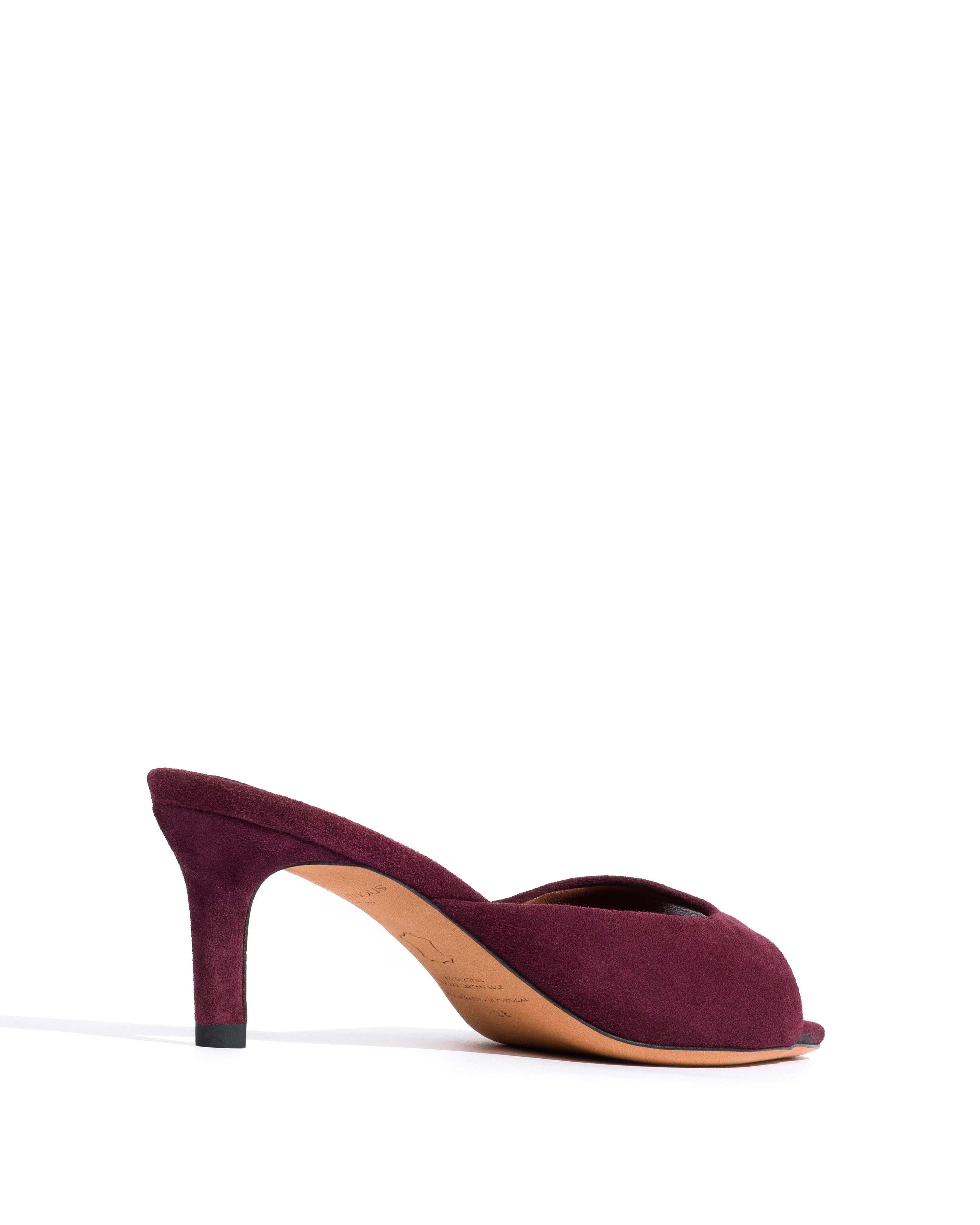 Mazy 55 Calf suede Fig purple - Image 3