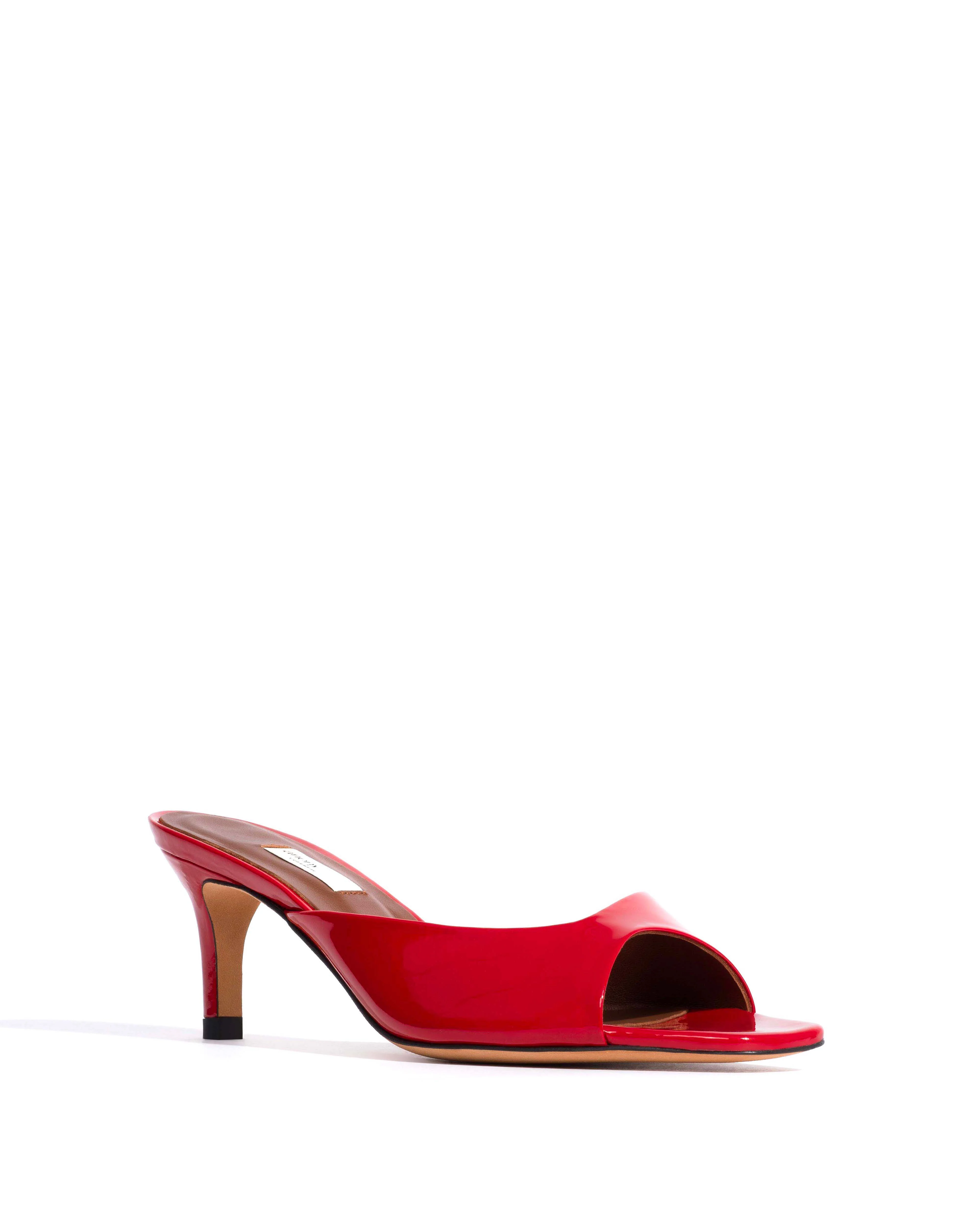 Mazy 55 Polished soft calf Ruby red - Image 2