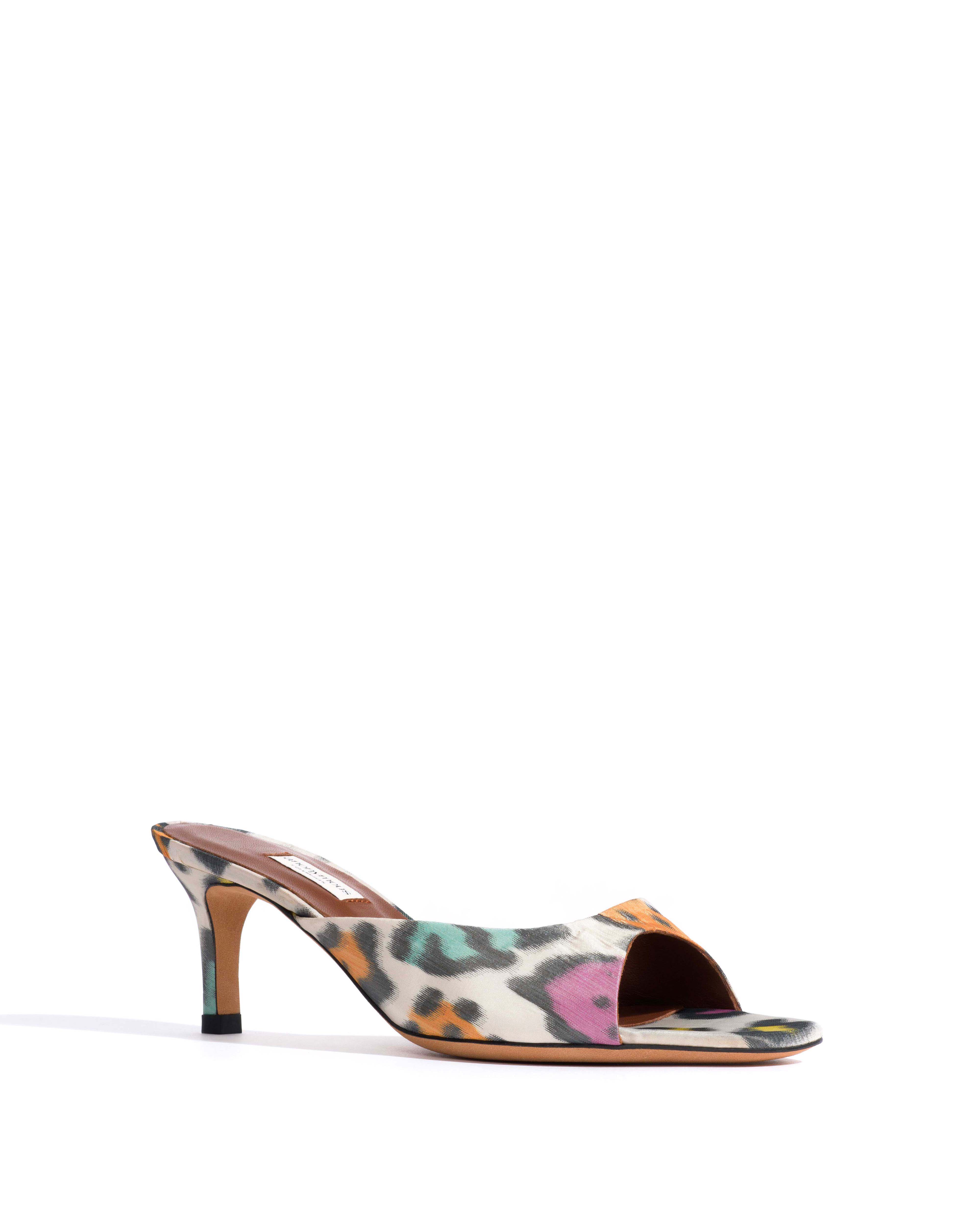 Mazy 55 Satin print Multicolor leopard - Image 2