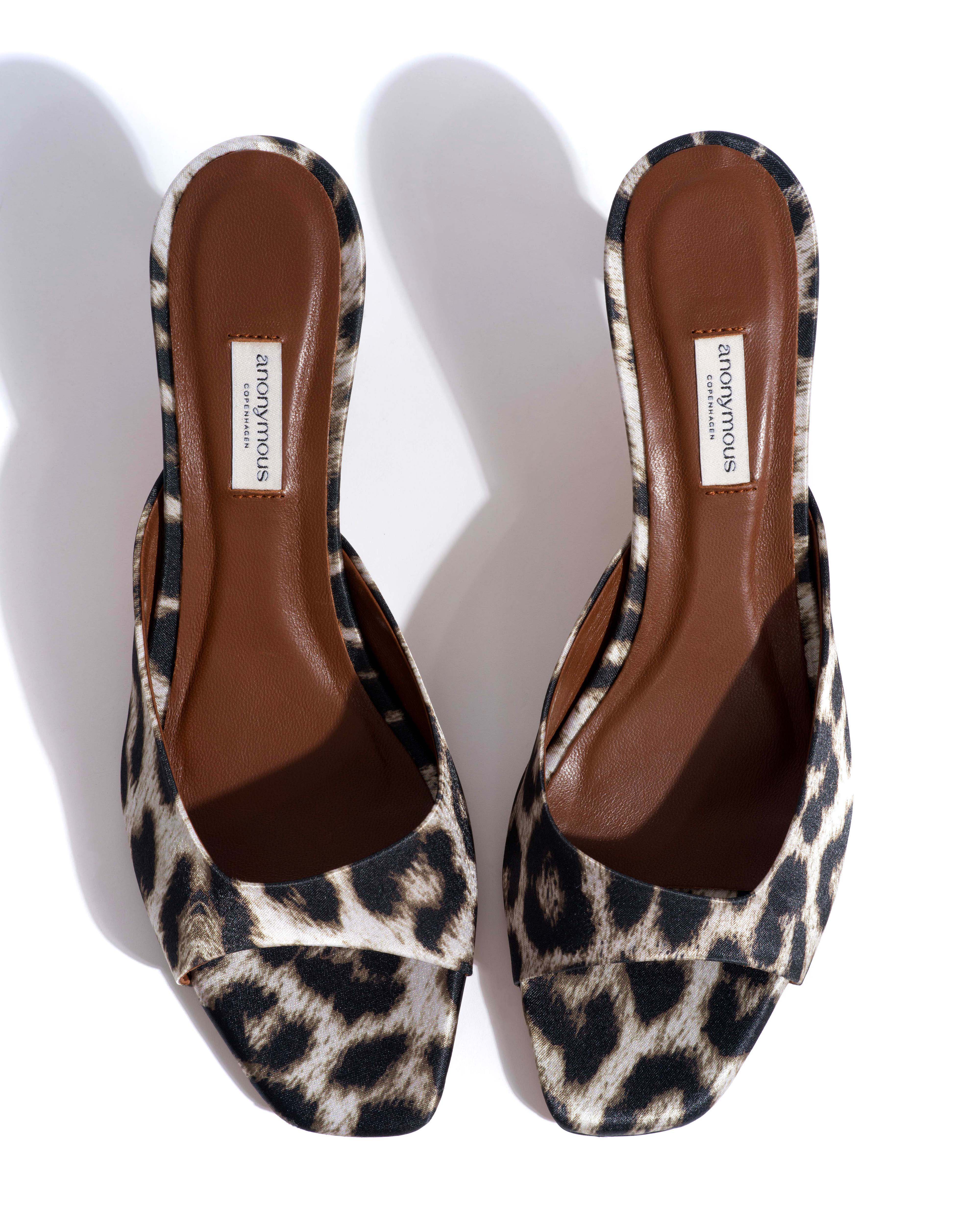 Mazy 55 Satin print Snow leopard - Image 4