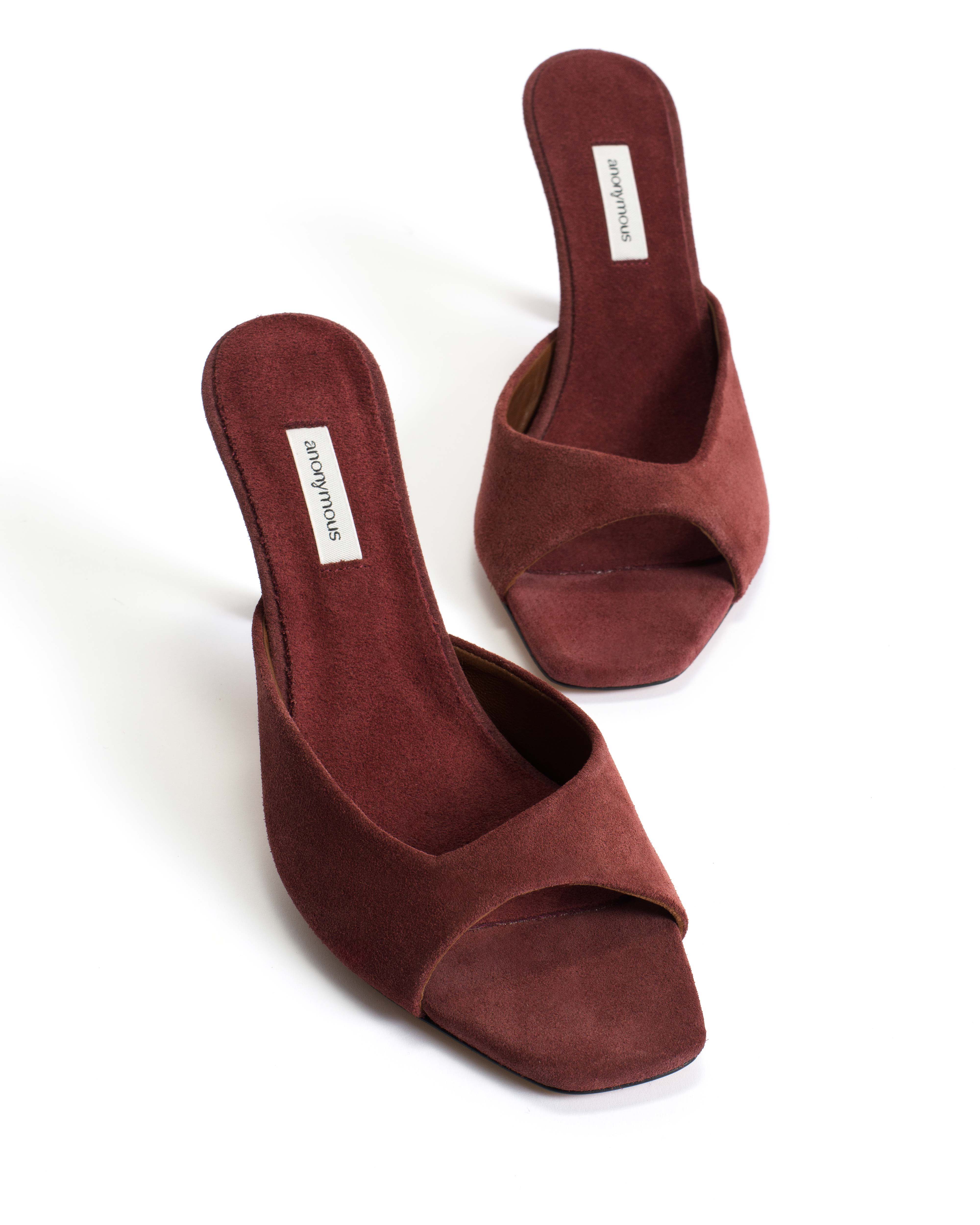 Mazy 75 Calf suede Pomegranate - Image 6