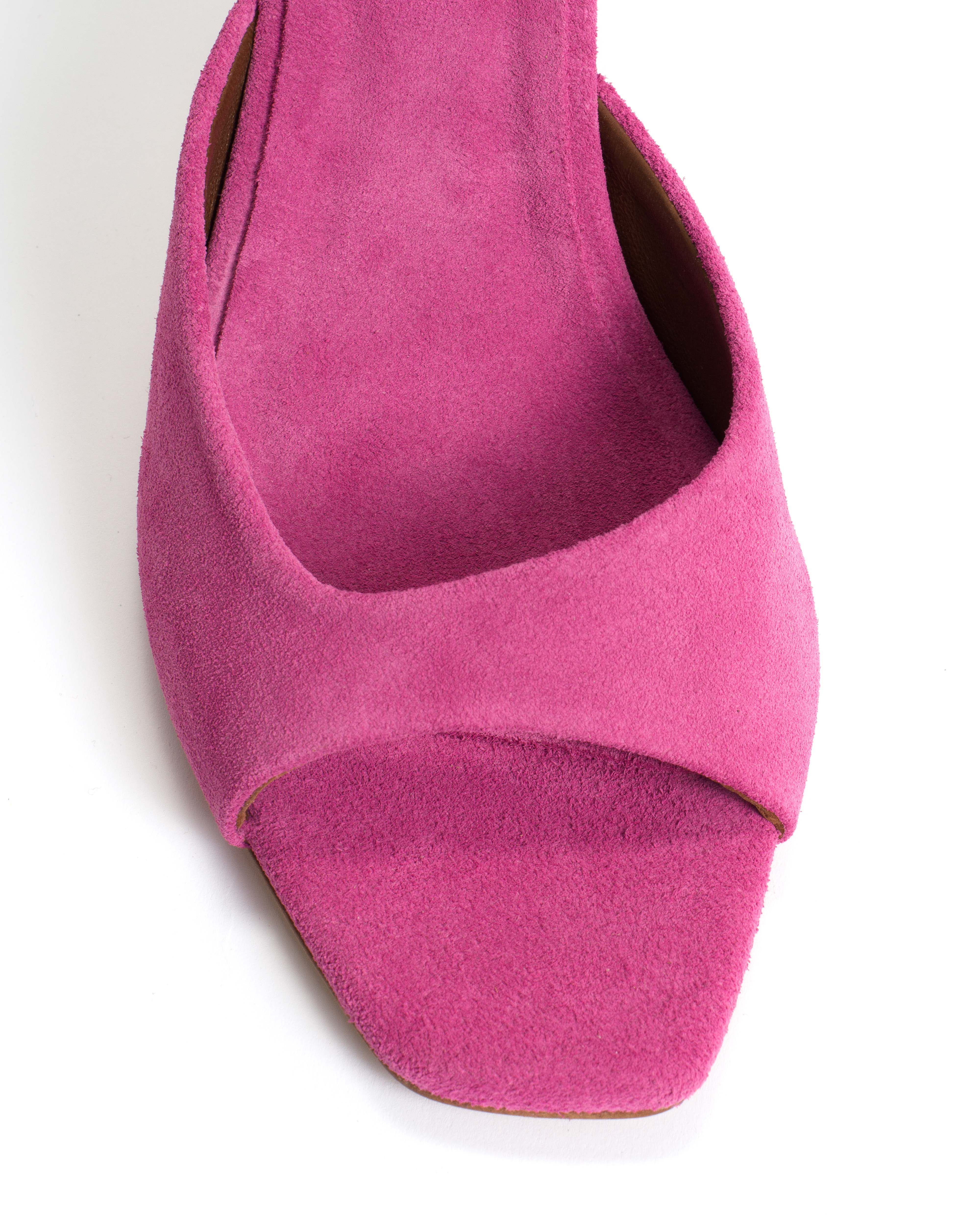 Mazy 75 Calf suede Raspberry sorbet - Image 7