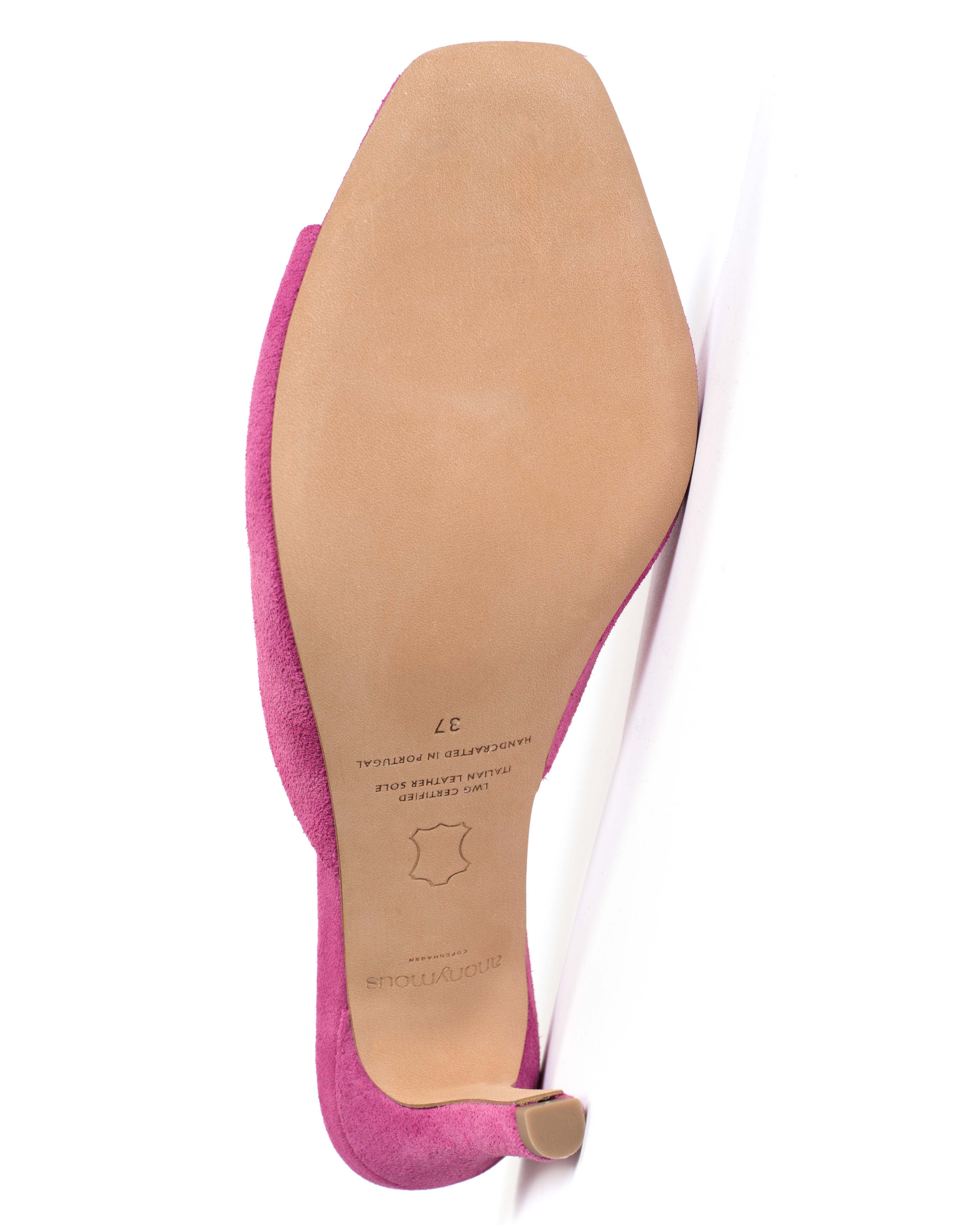 Mazy 75 Calf suede Raspberry sorbet - Image 9