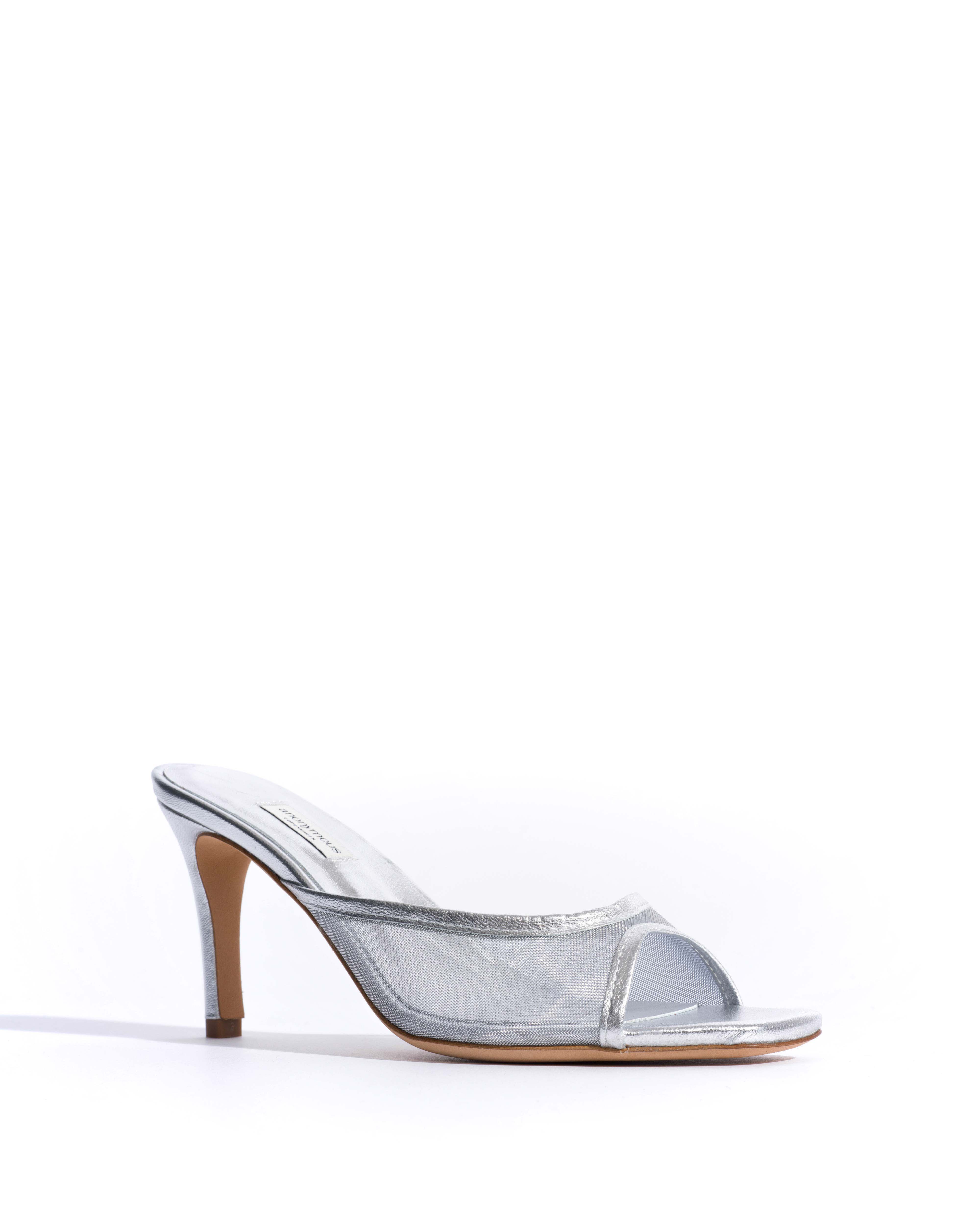 Mazy 75 mesh Metallic goat & mesh Silver - Image 2