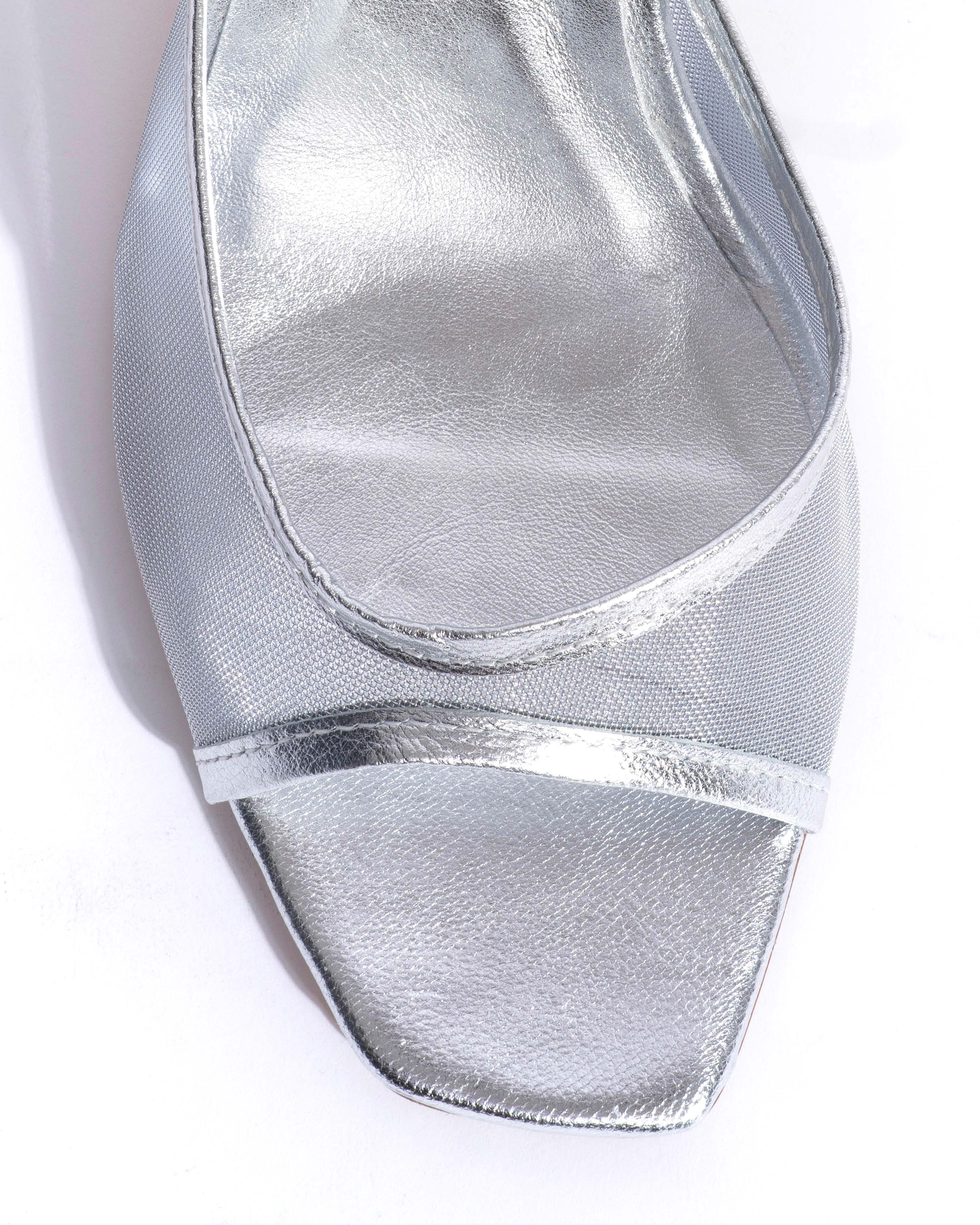 Mazy 75 mesh Metallic goat & mesh Silver - Image 5
