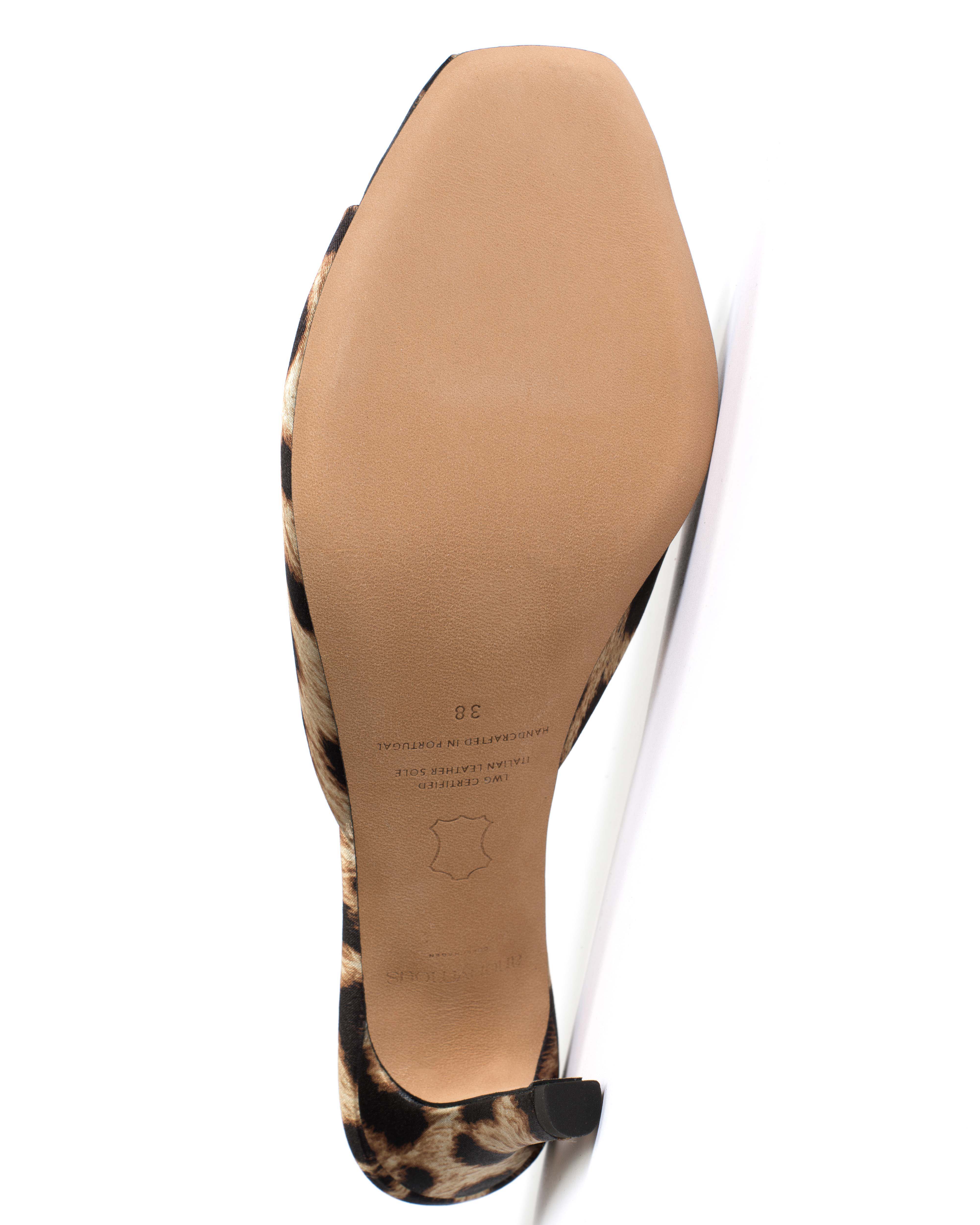 Mazy 75 Satin print Leopard - Image 9