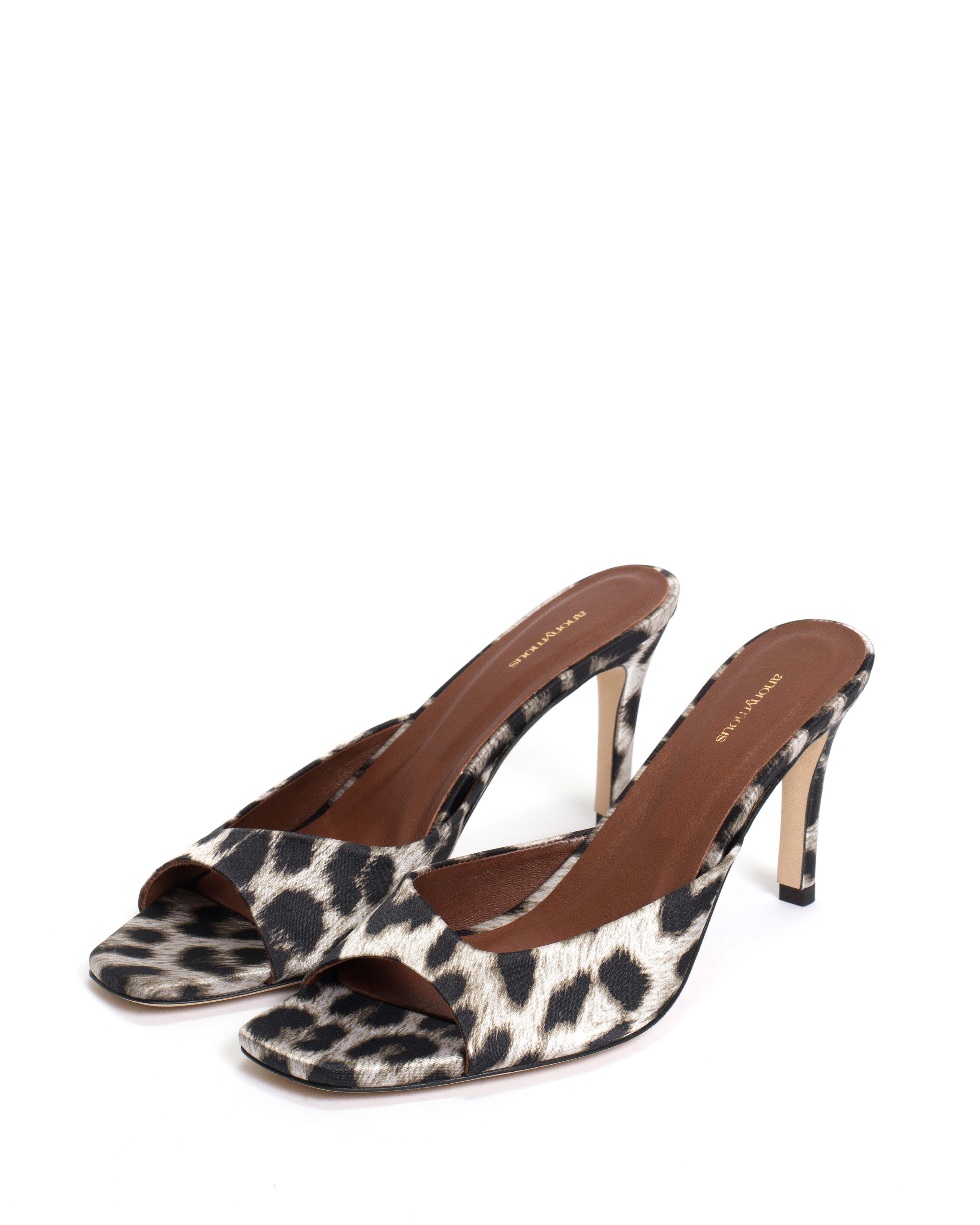 Mazy 75 Satin print Snow leopard - Image 2