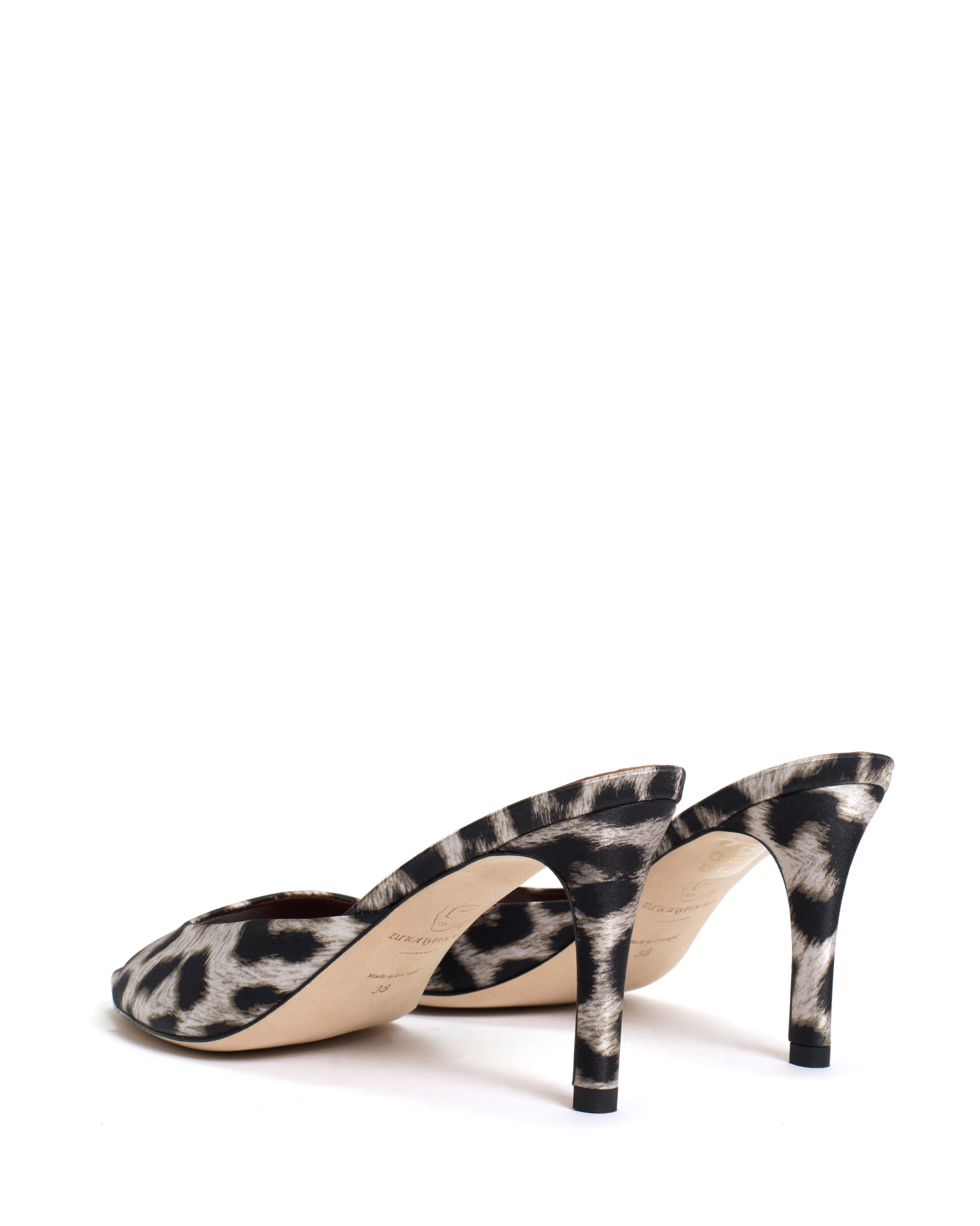 Mazy 75 Satin print Snow leopard - Image 5