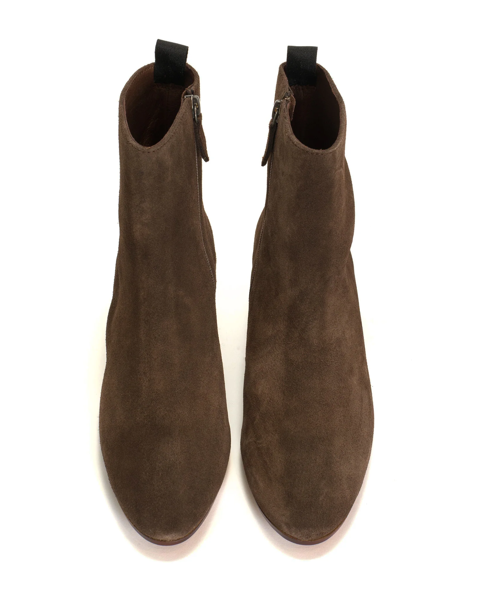 Mina Calf suede Coffee brown - Image 3