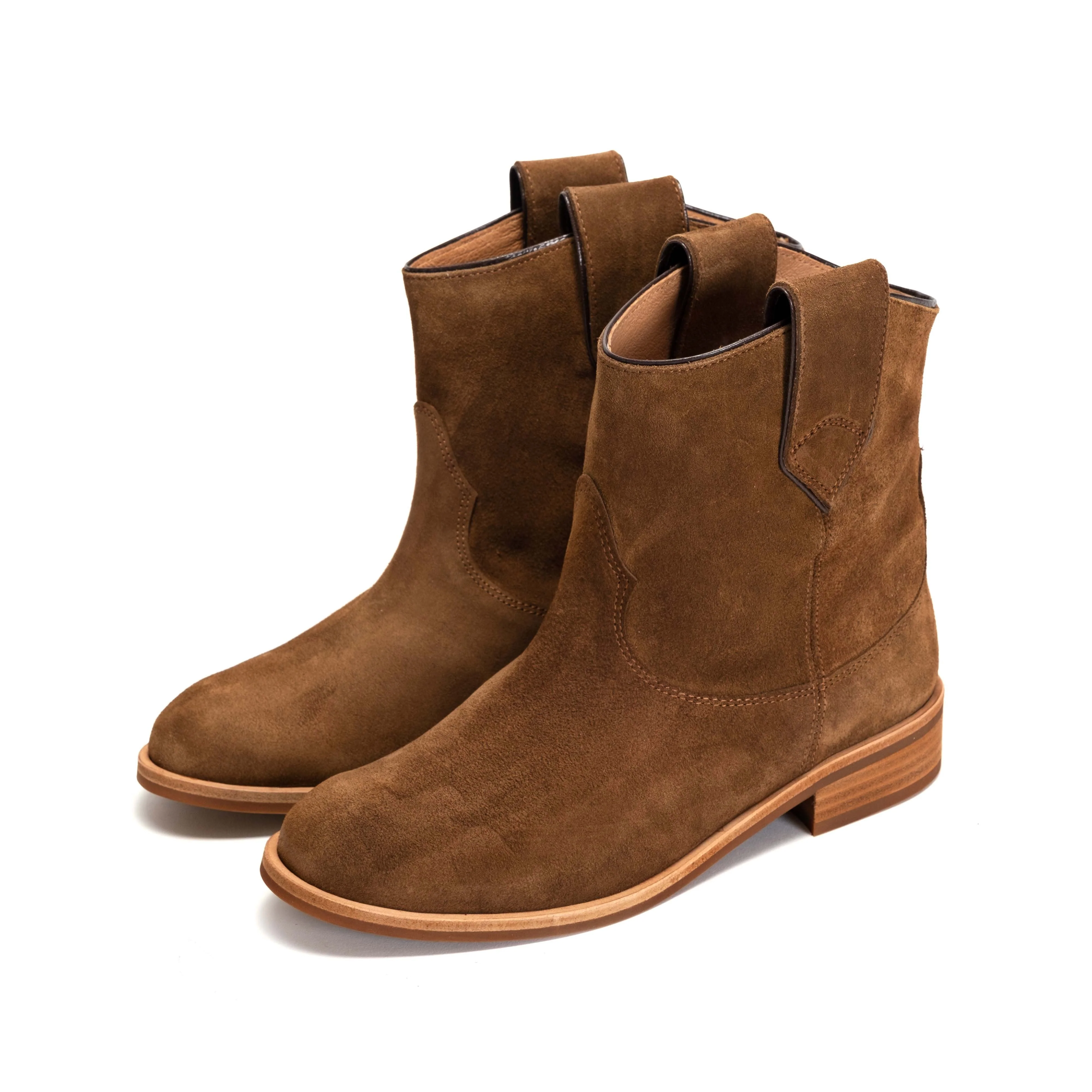Monja Calf suede Cinnamon - Image 2