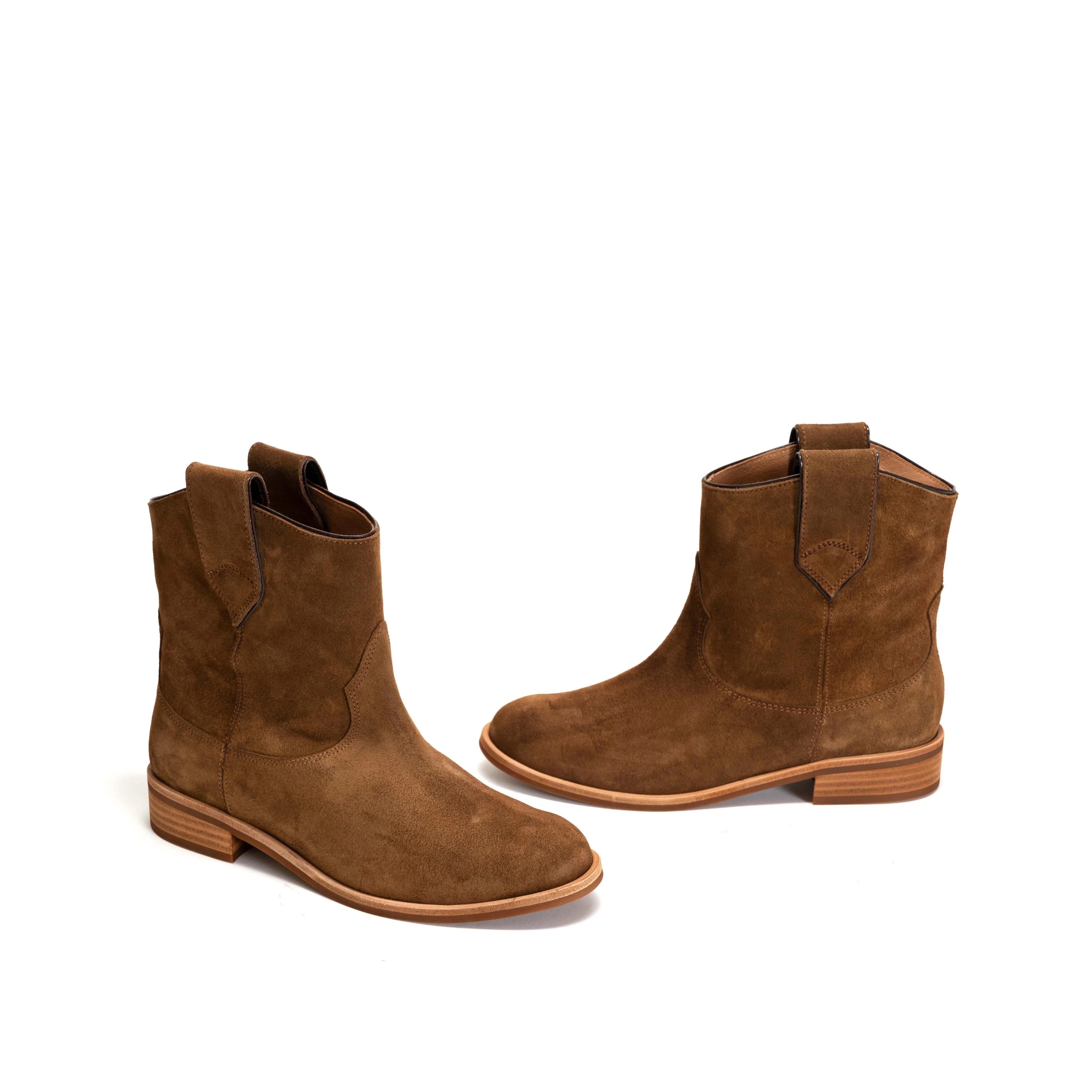 Monja Calf suede Cinnamon - Image 6
