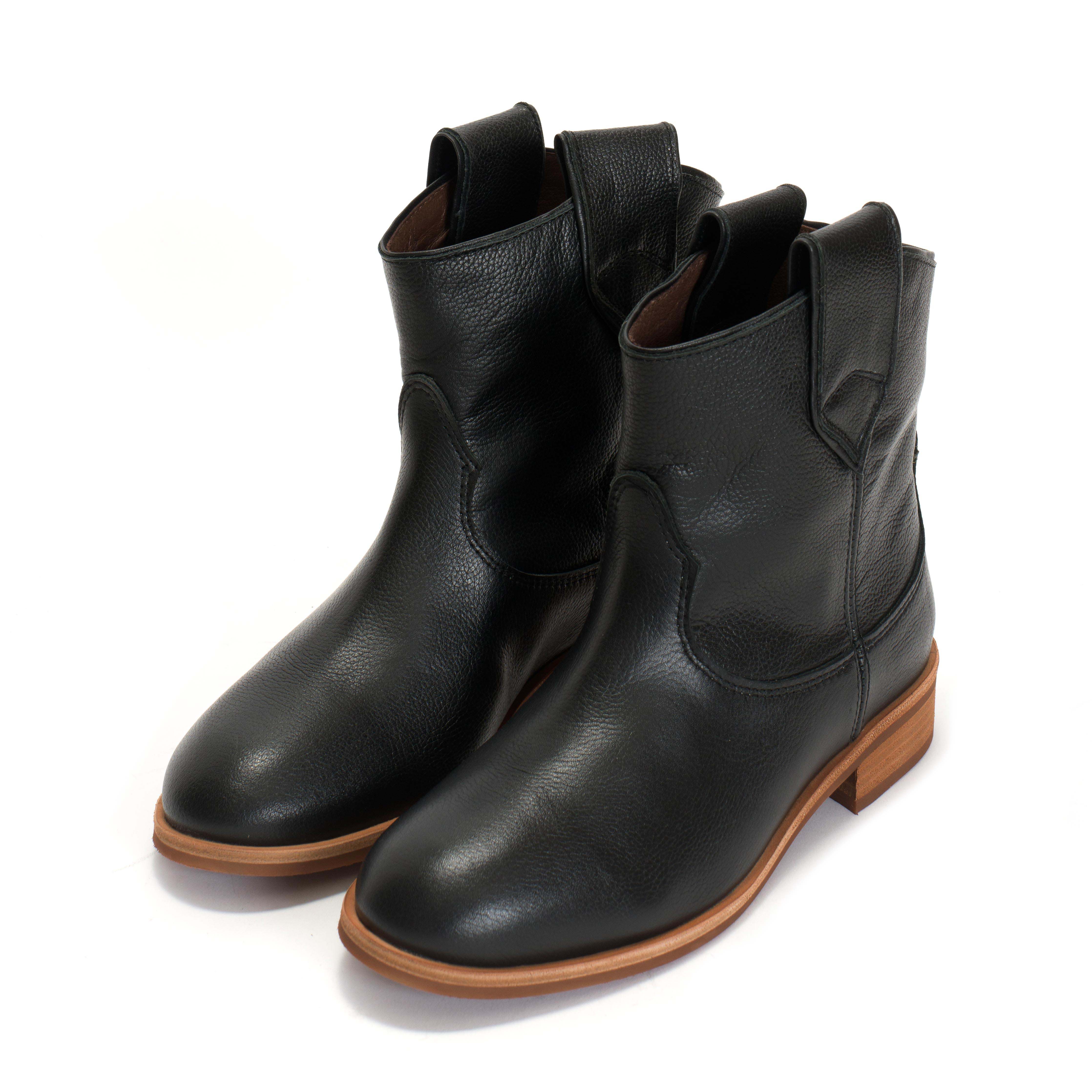 Monja Pebbled soft calf Black - Image 2
