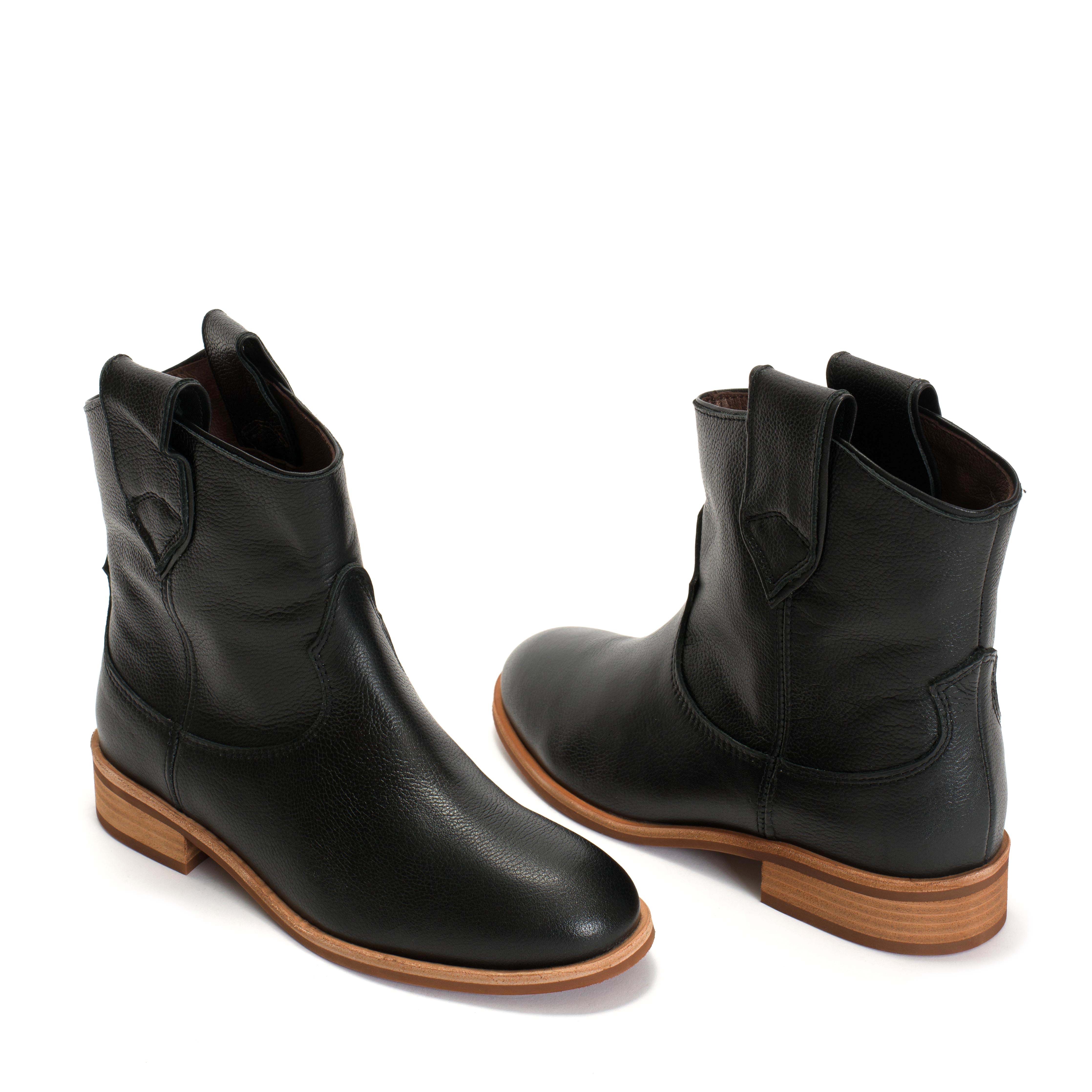 Monja Pebbled soft calf Black - Image 6