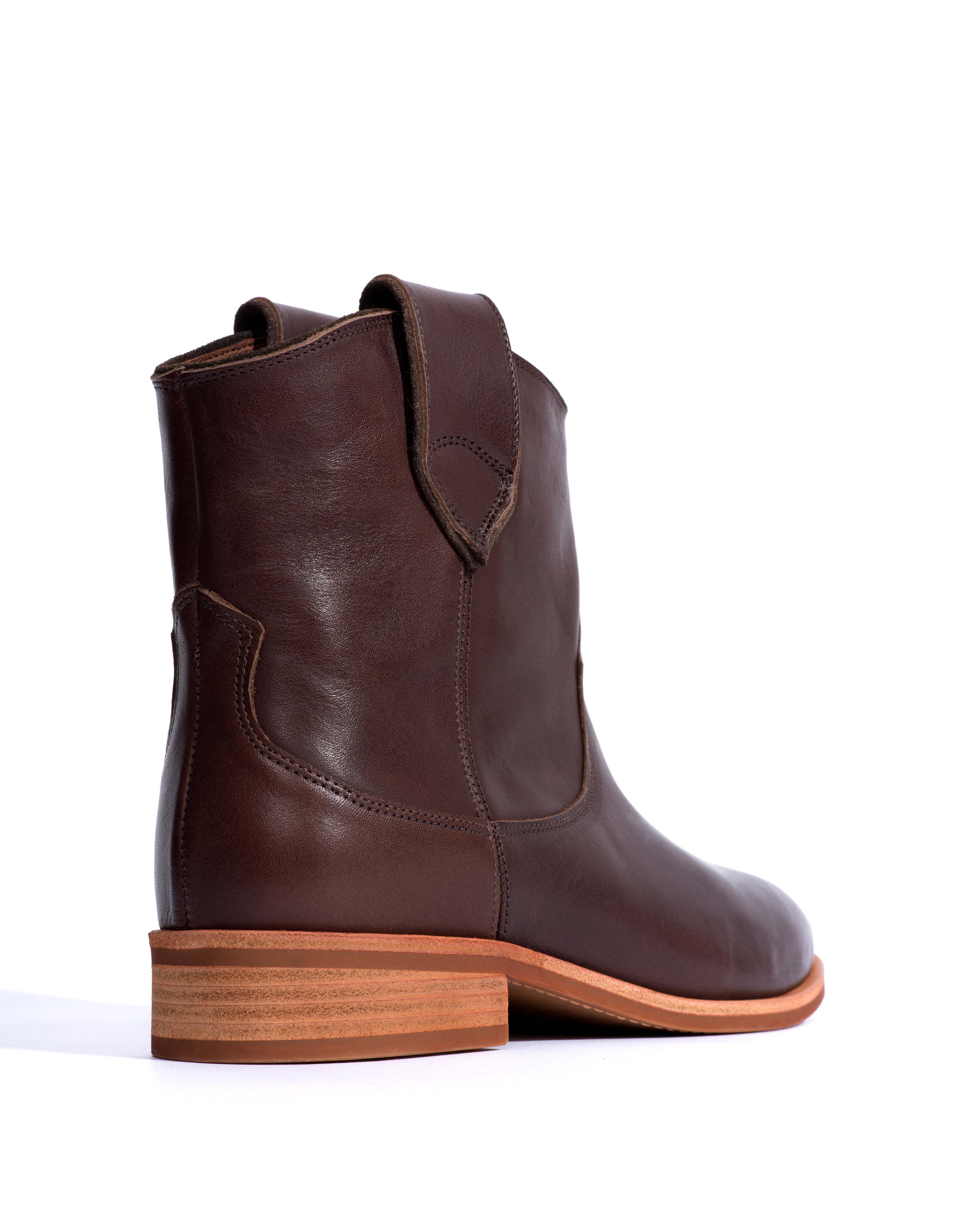 Monja Vegetal soft calf Coffee brown - Image 4