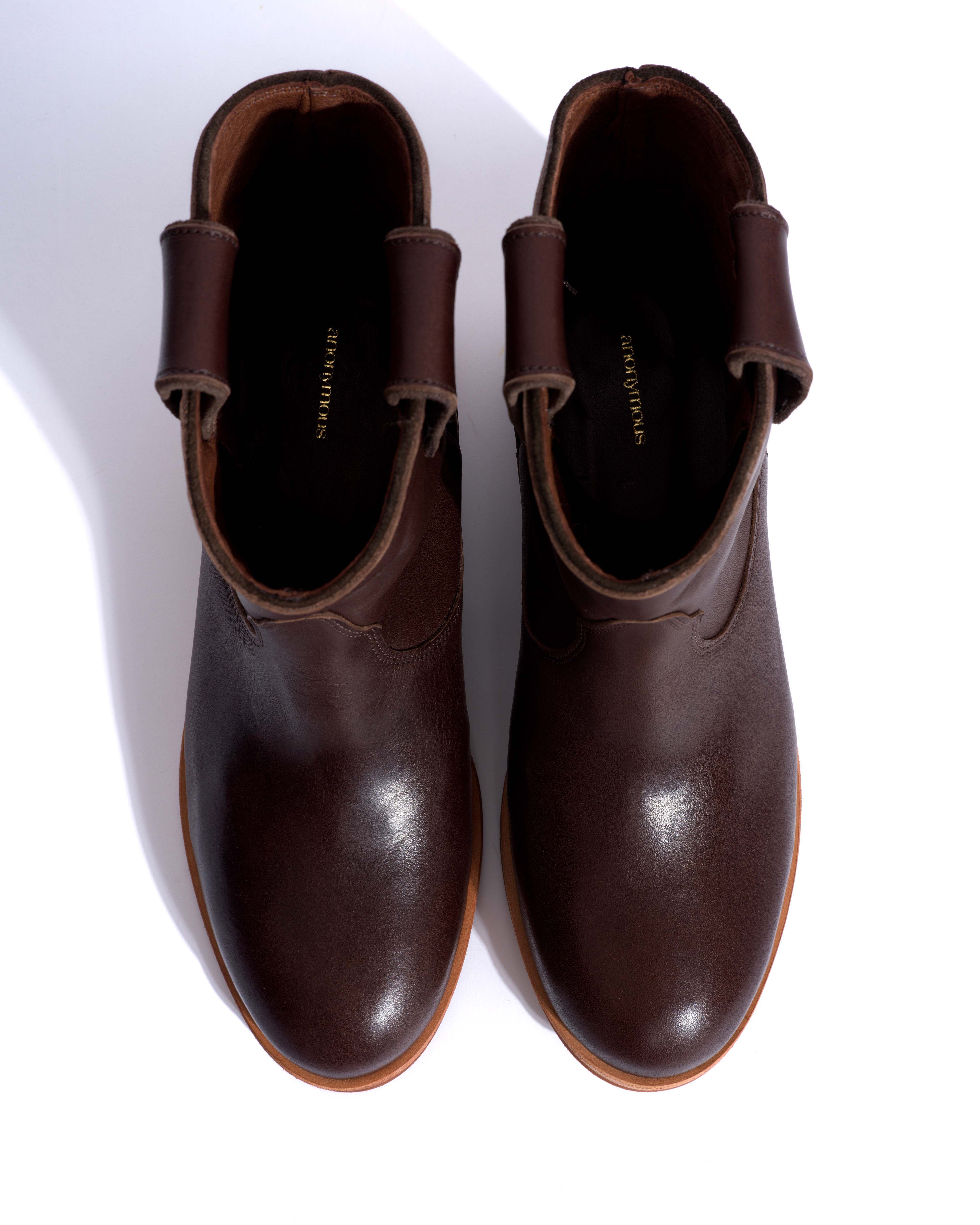 Monja Vegetal soft calf Coffee brown - Image 5