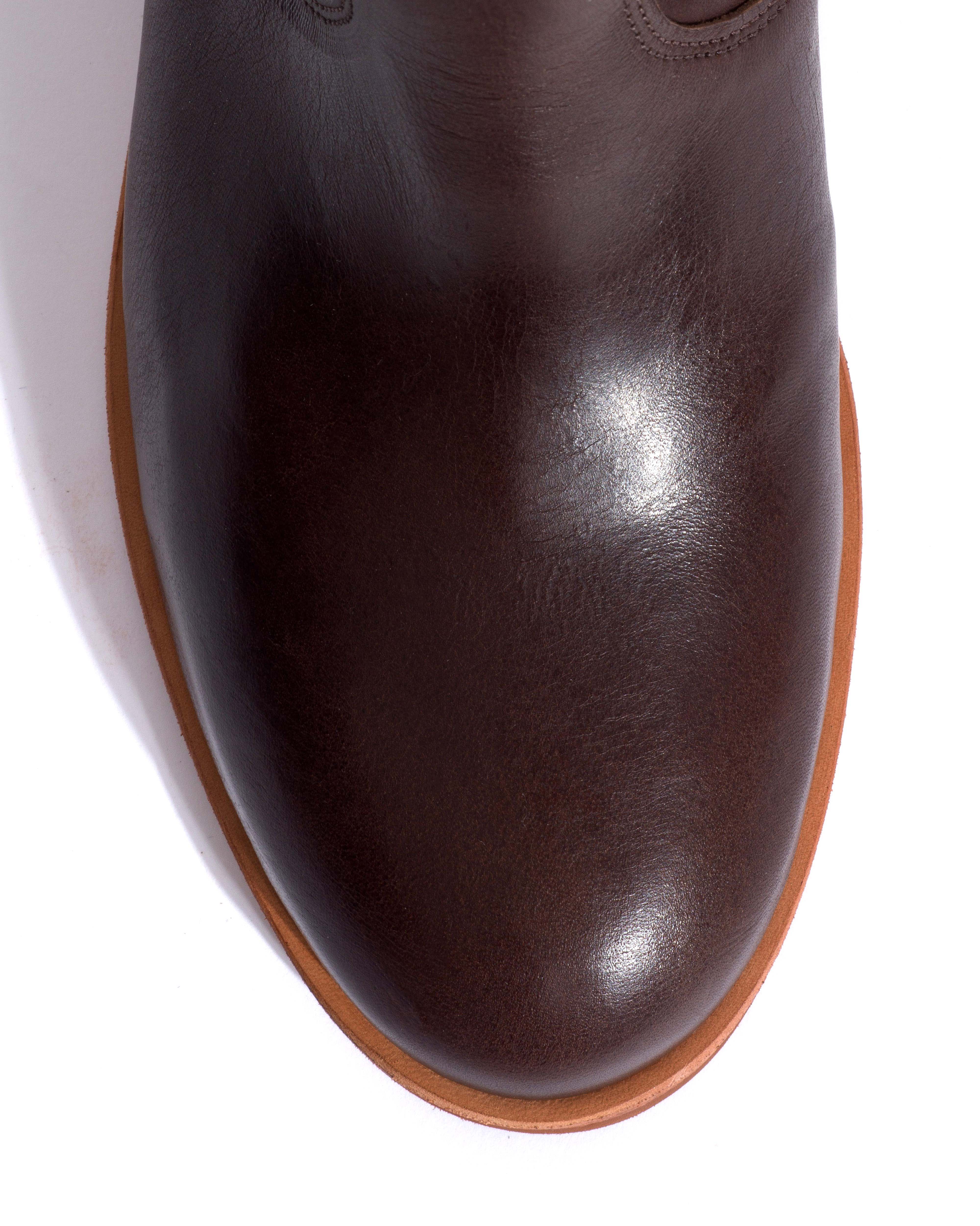 Monja Vegetal soft calf Coffee brown - Image 6
