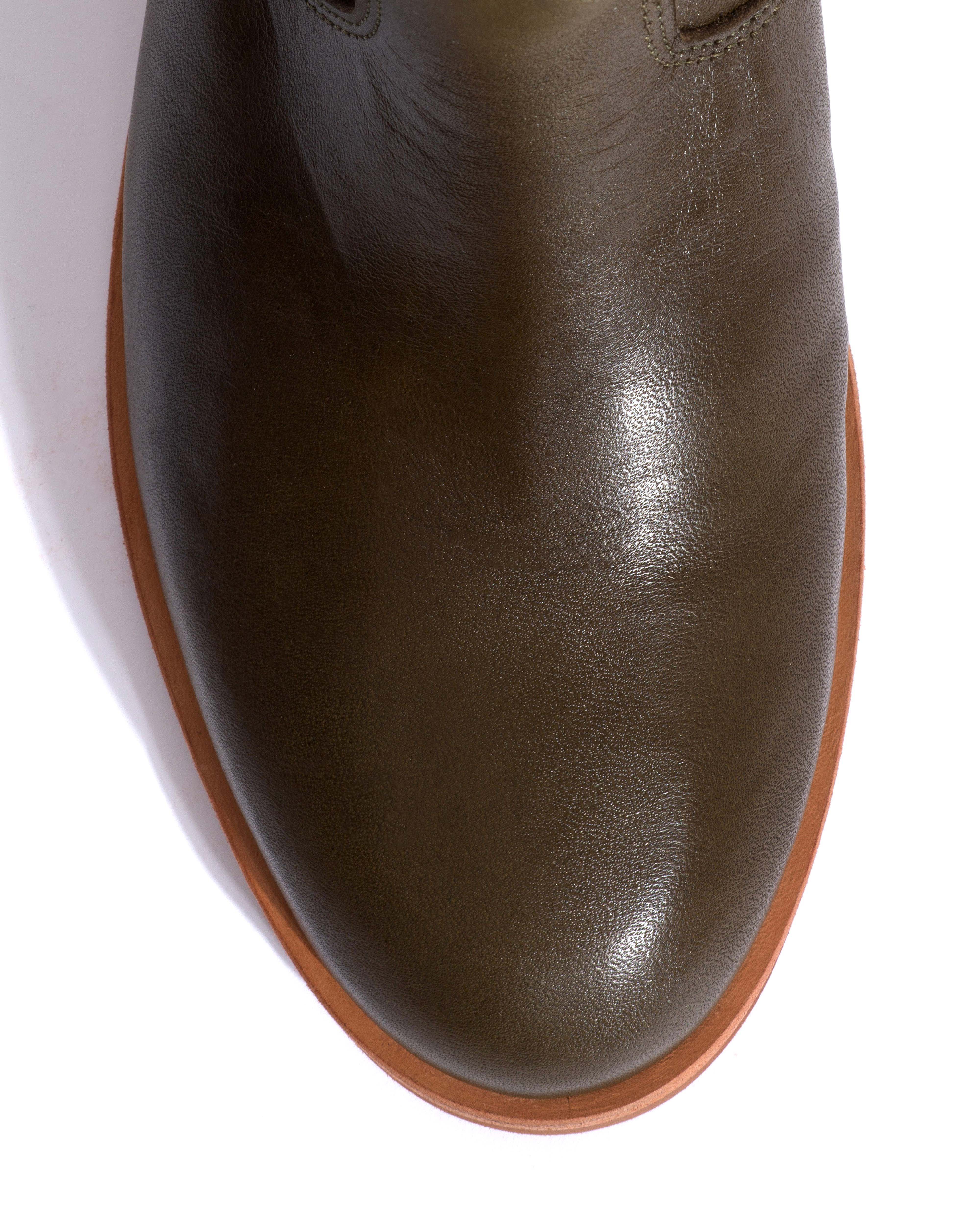 Monja Vegetal soft calf Forrest green - Image 5