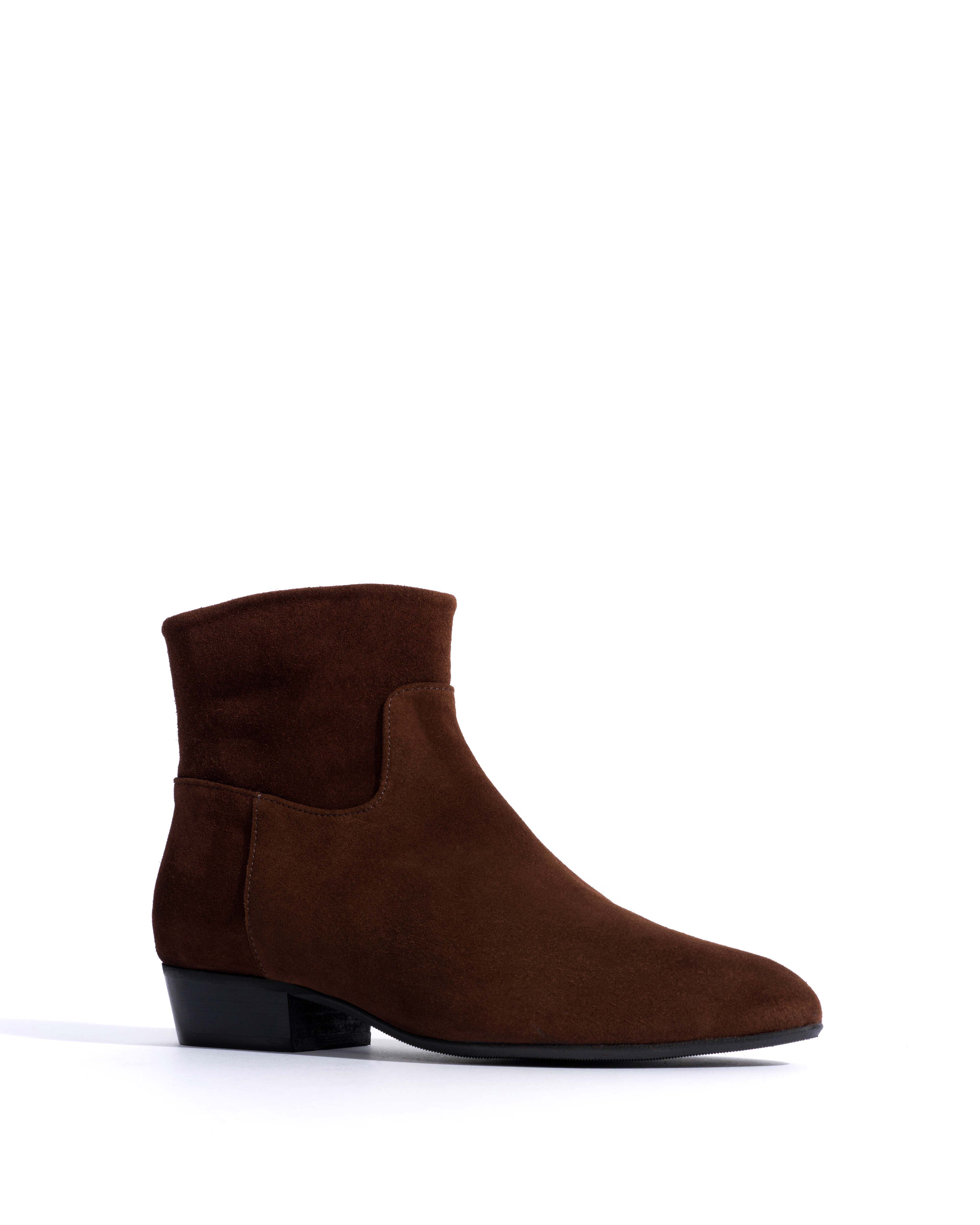 Morie 20 Calf suede Chocolate - Image 2