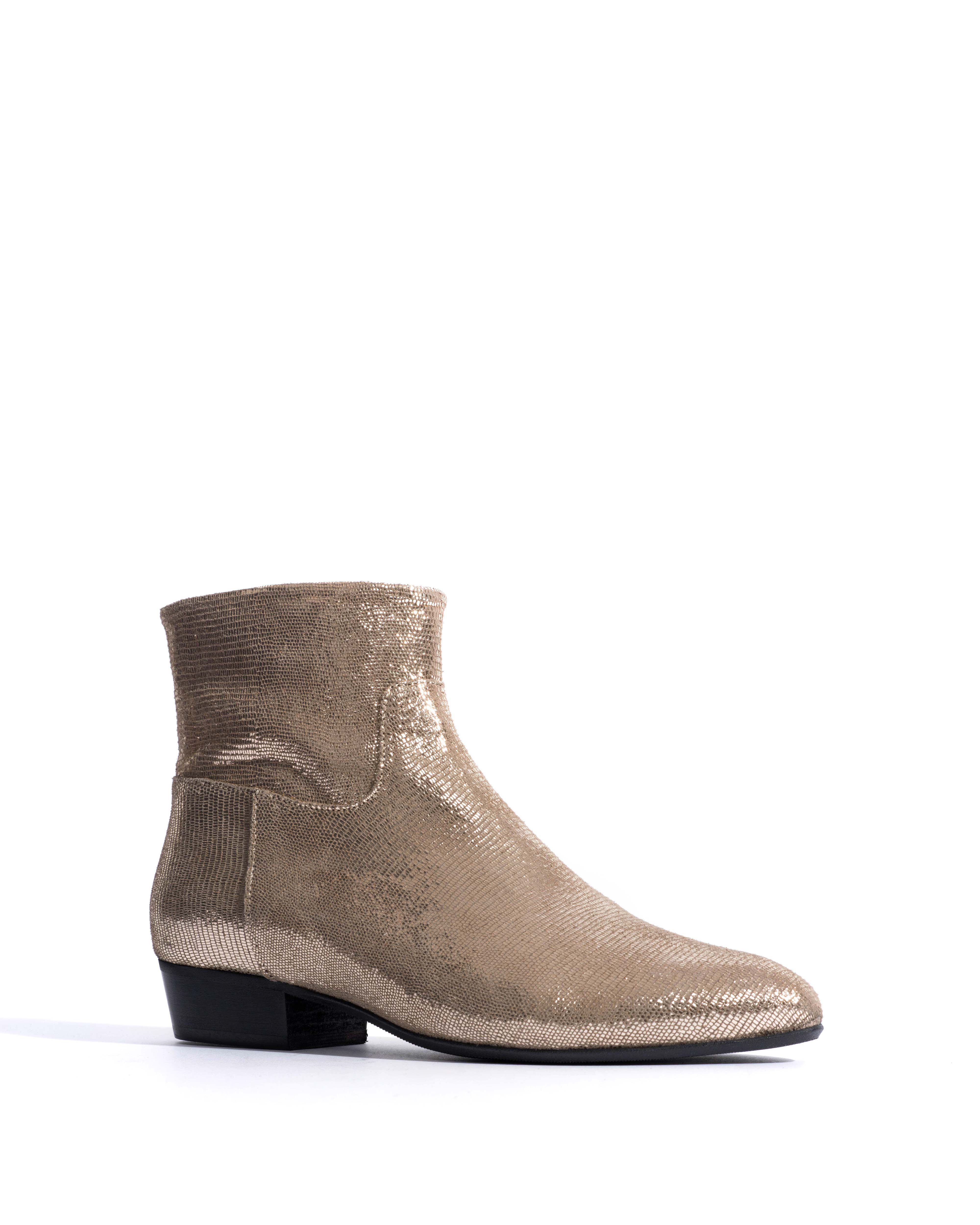 Morie 20 Lizard metallic goat Vintage champagne - Image 2