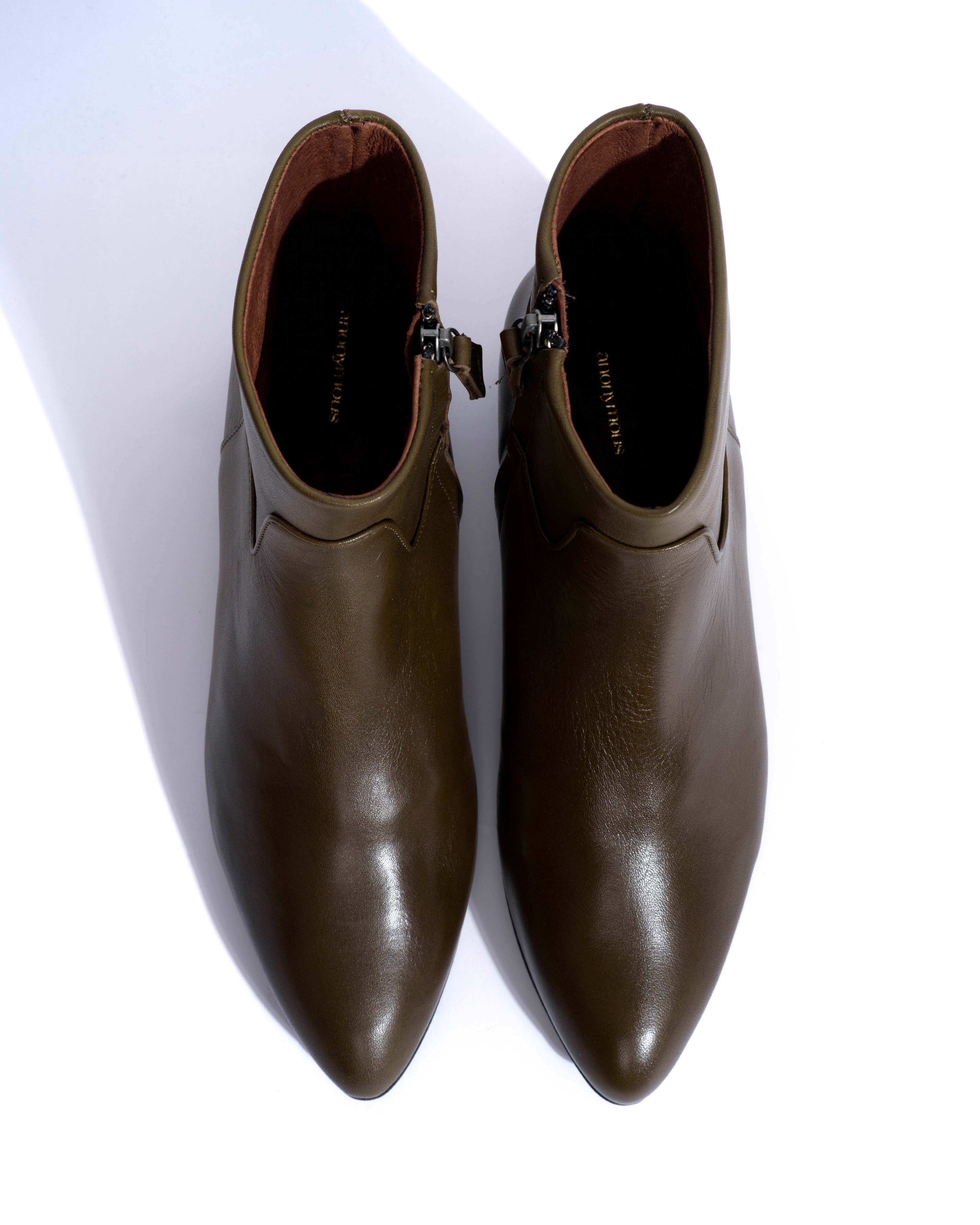 Morie 20 Vegetal soft calf Forrest green - Image 4