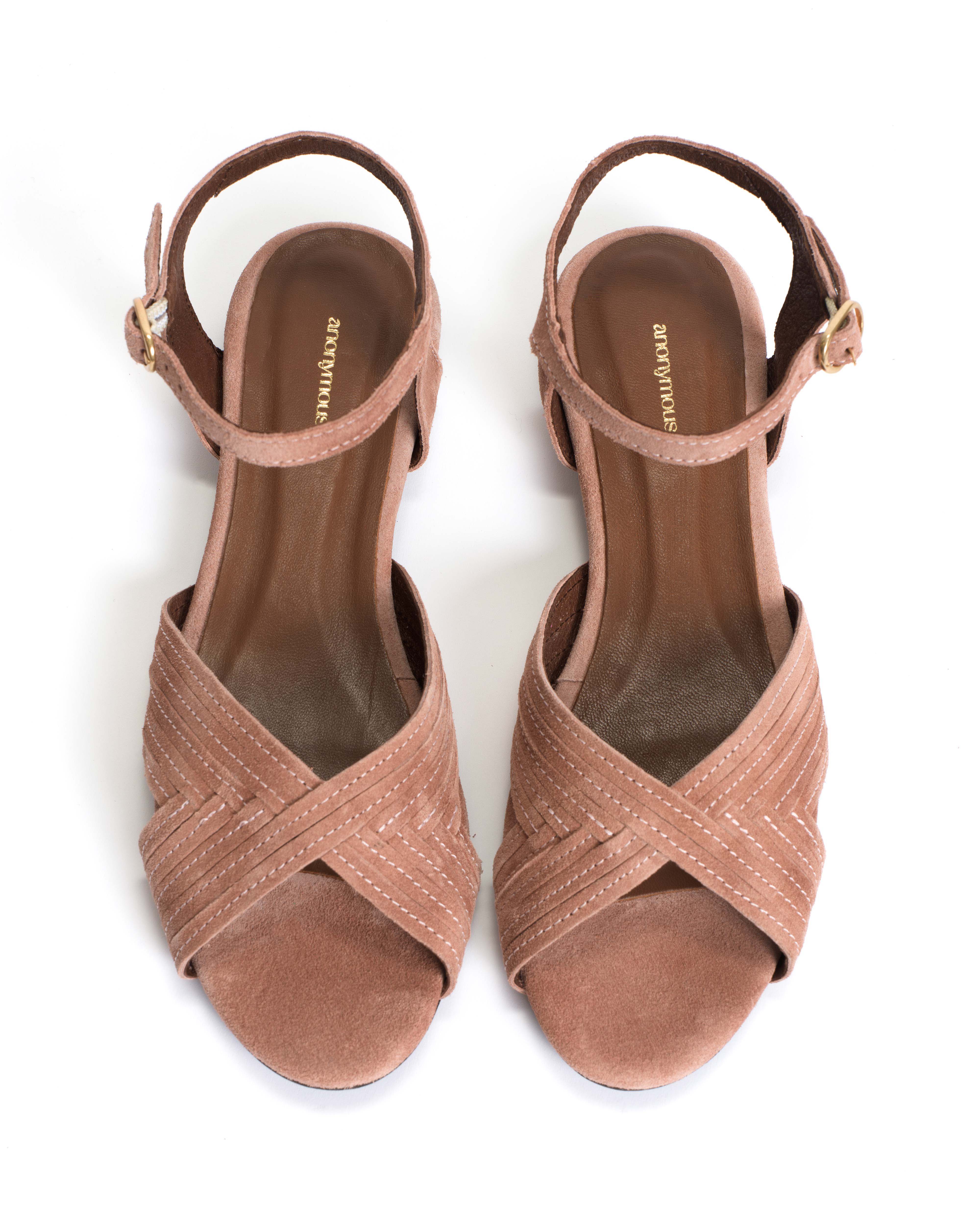 Niabi 10 Calf suede Burned rose - Image 3