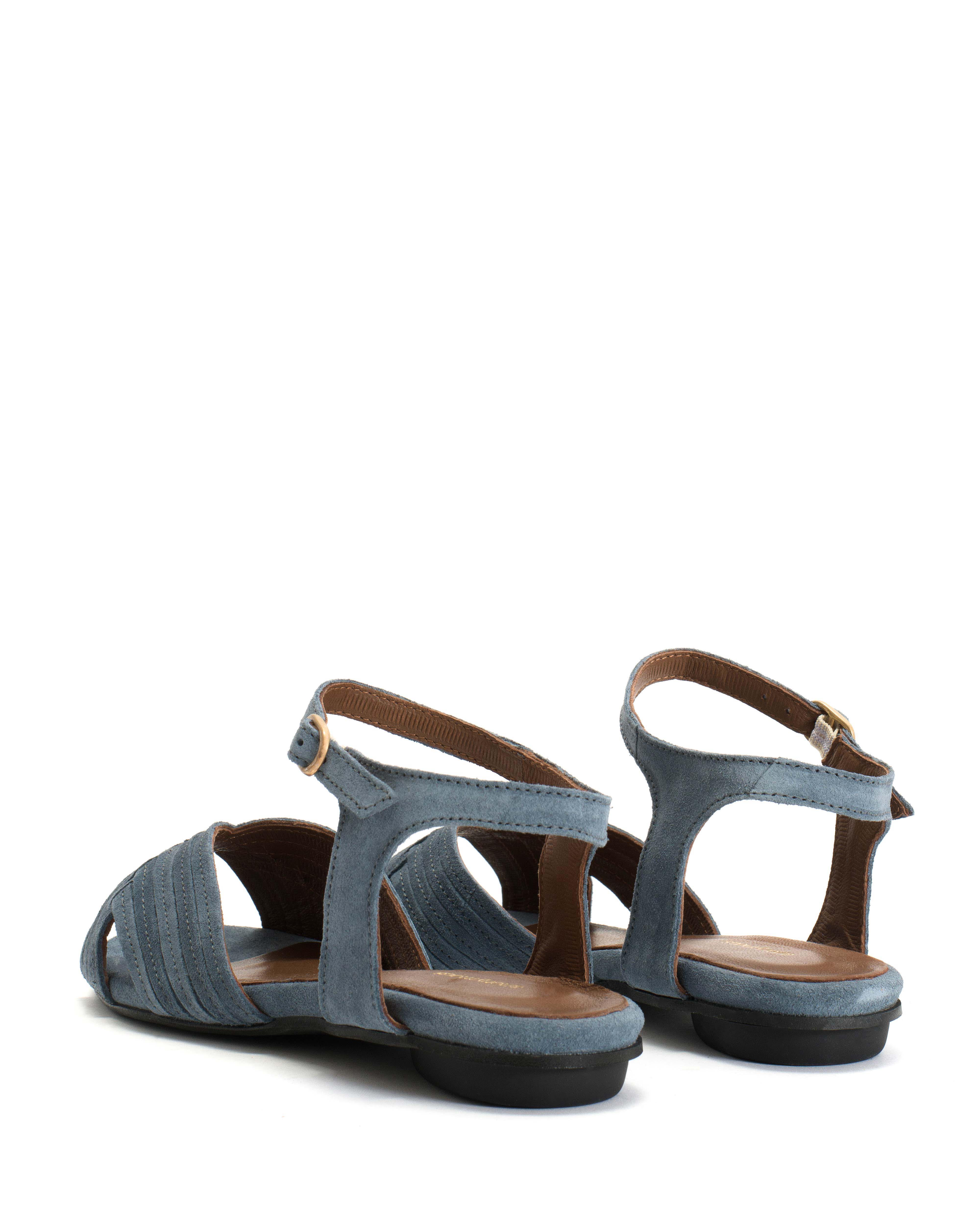 Niabi 10 Calf suede Denim blue - Image 4