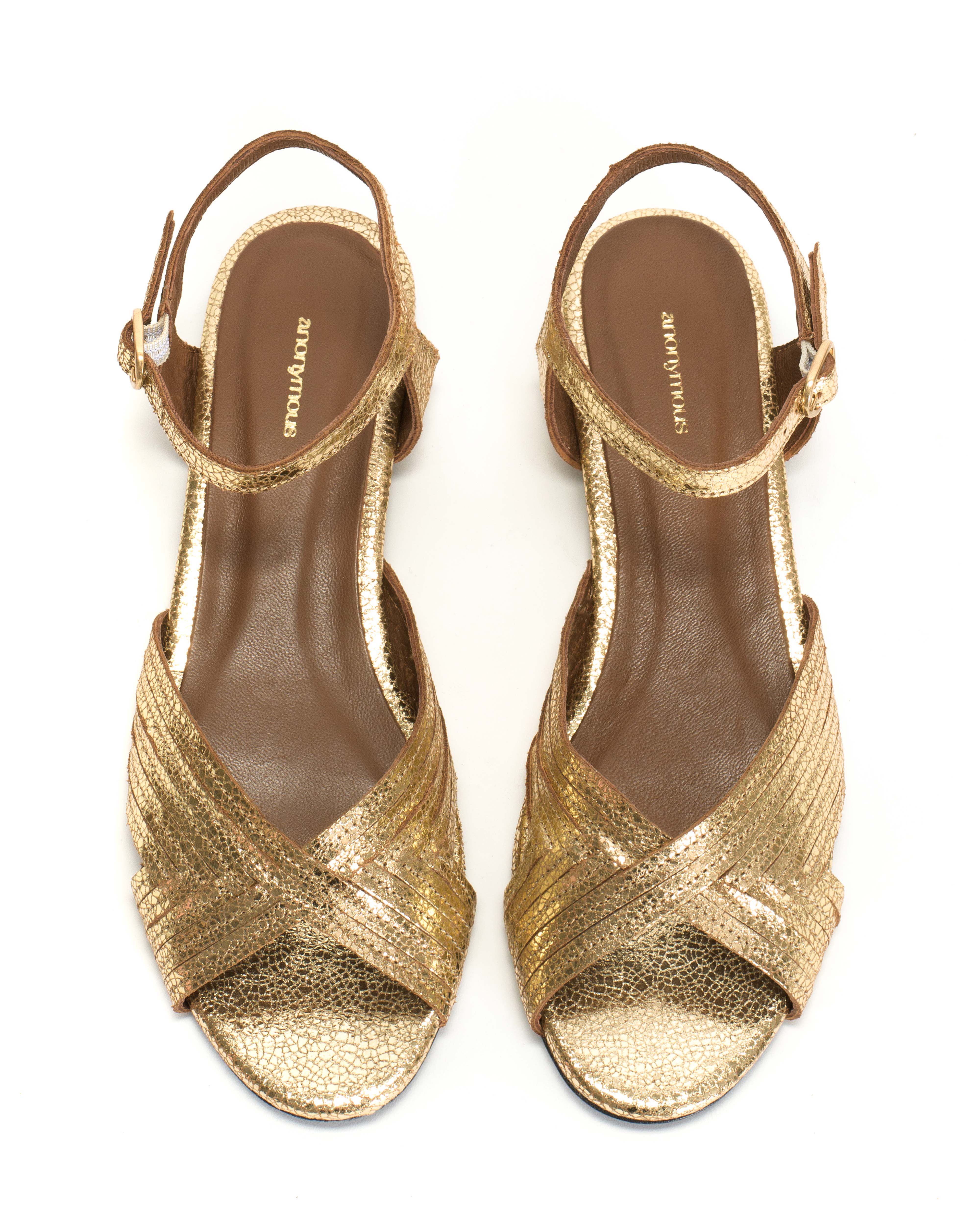 Niabi 10 Crackled metallic goat Gold - Image 4