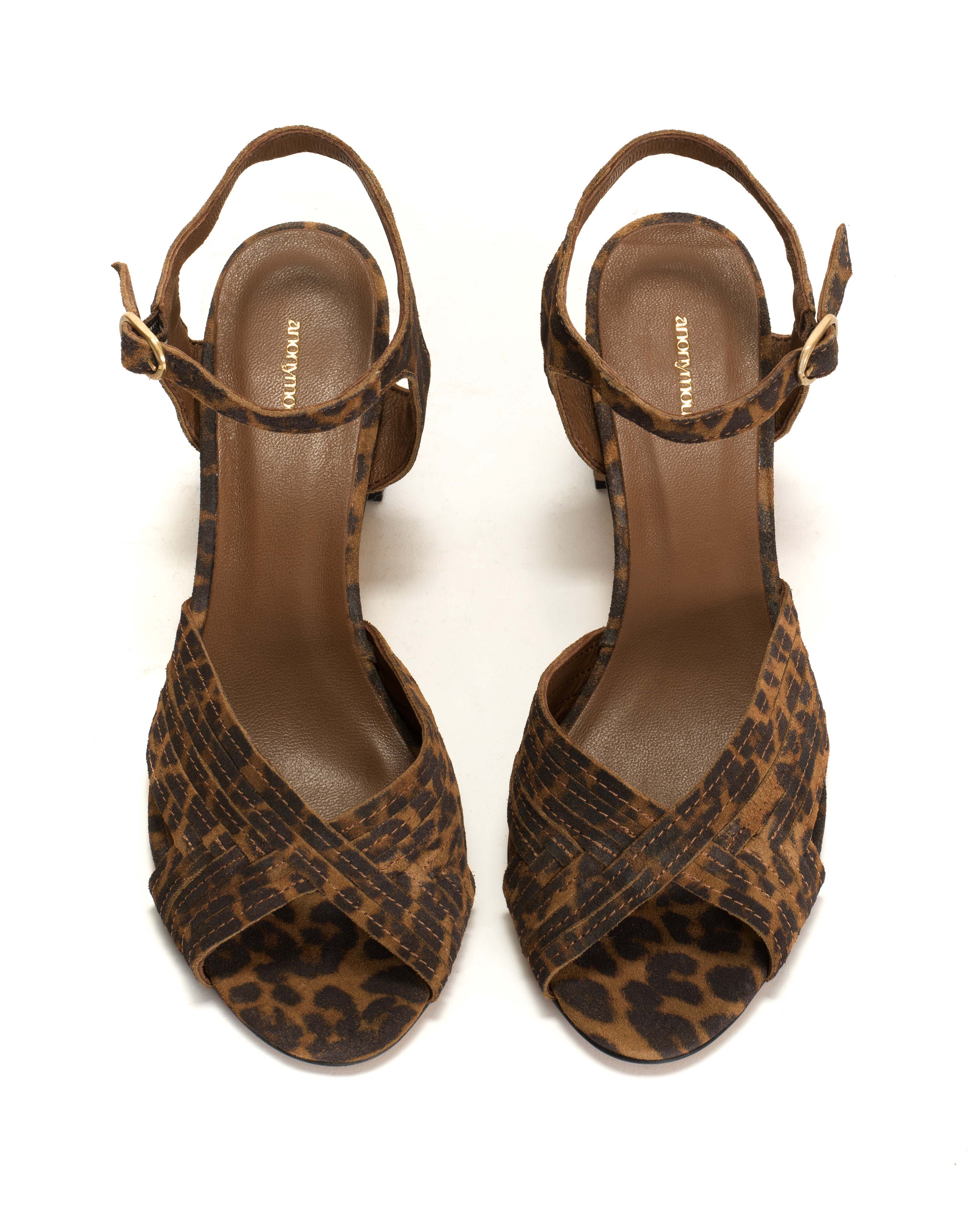 Niabi 50 Calf suede print Leopard - Image 4