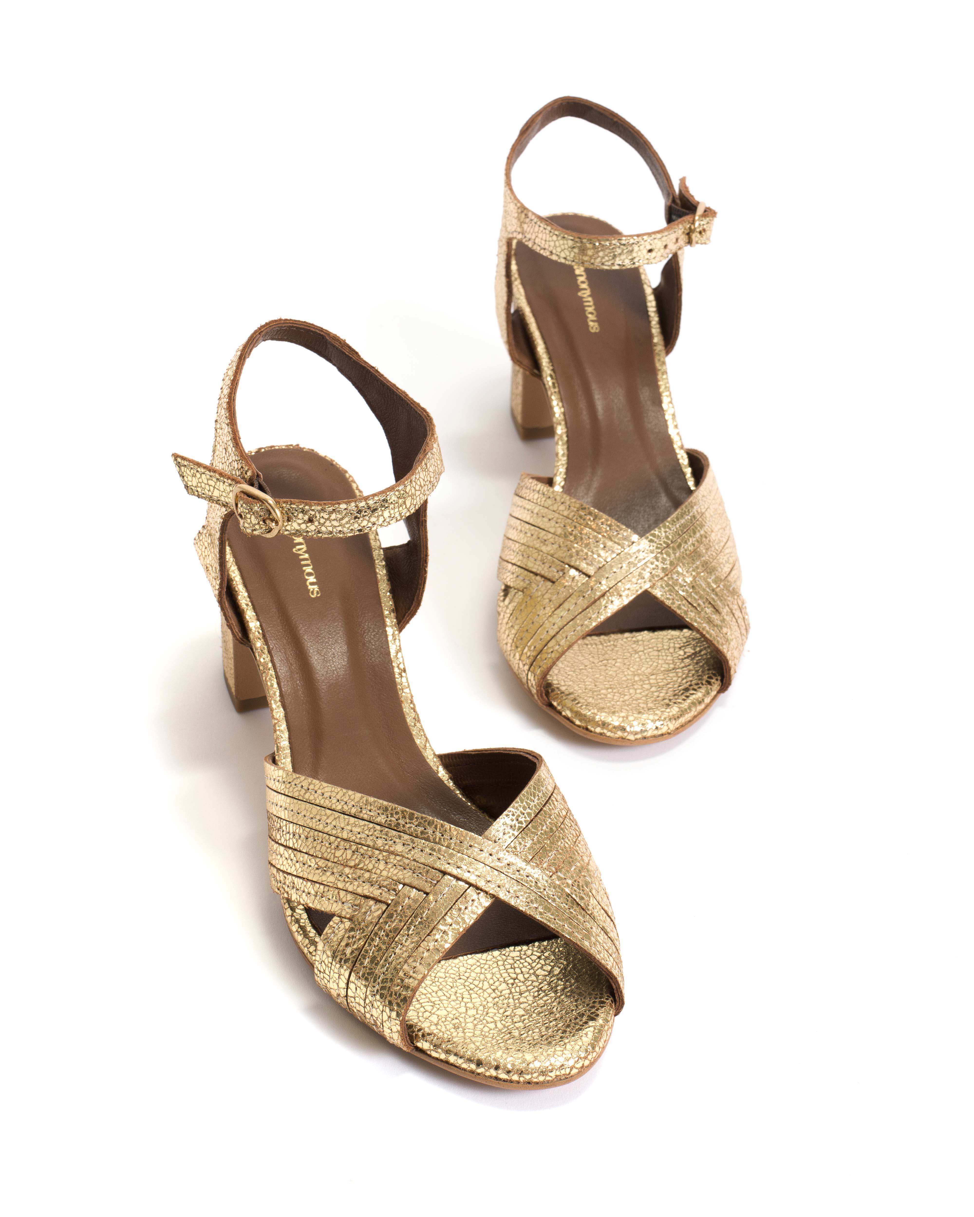 Niabi 50 Crackled metallic goat Gold - Image 5