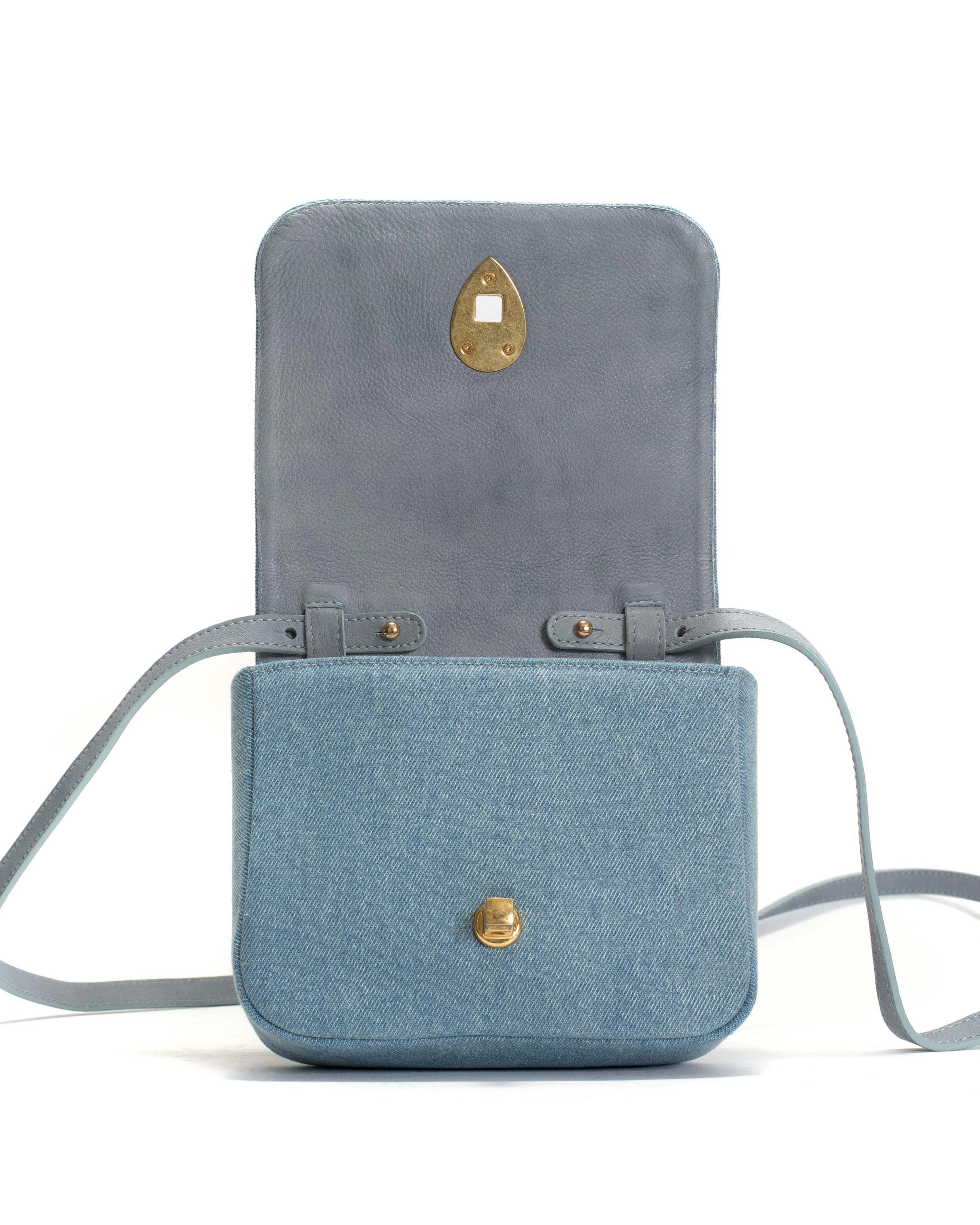 Nielle petite crossover bag Denim Sky blue - Image 4