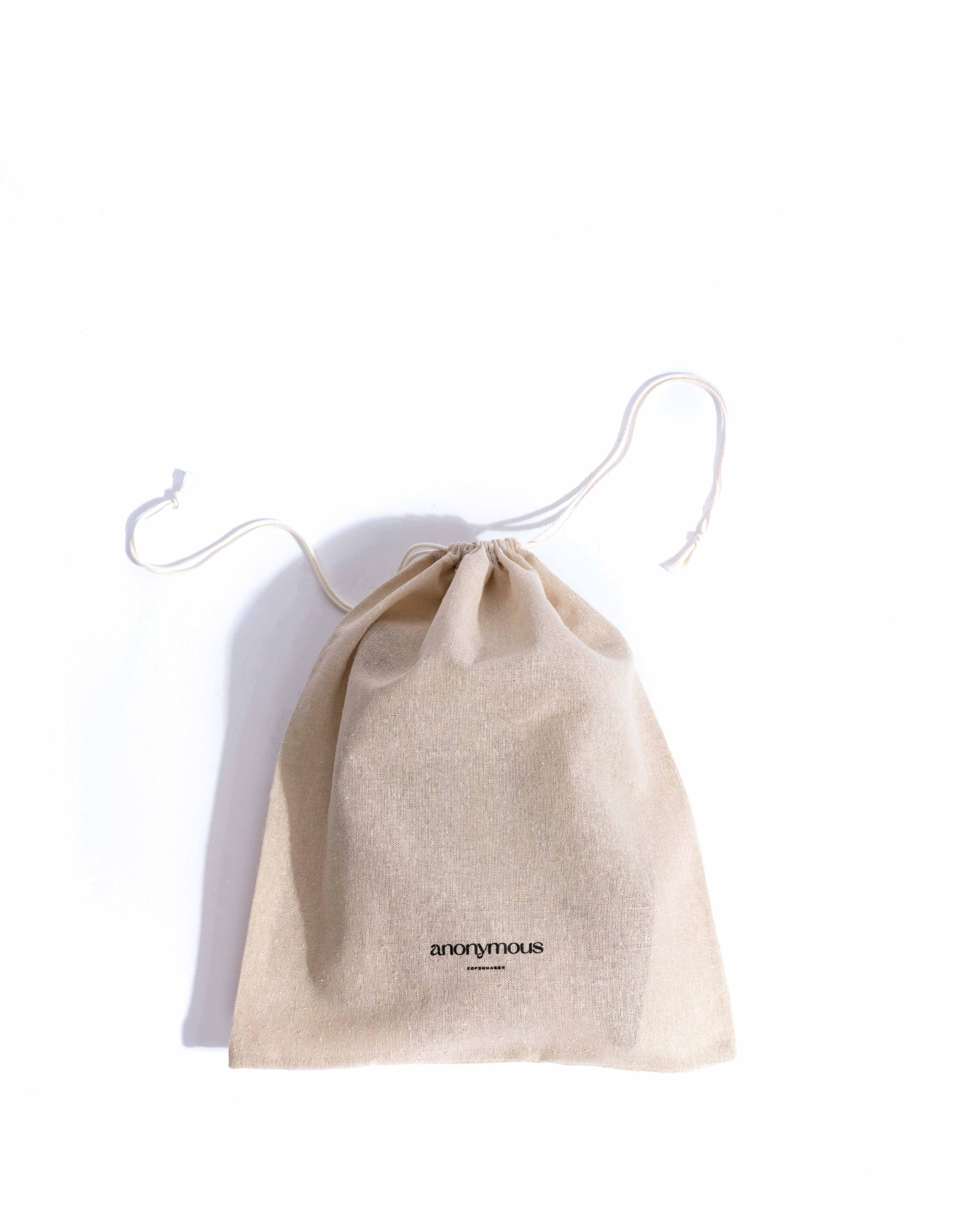 Petite dust bag Recycled cotton Natural - Image 3
