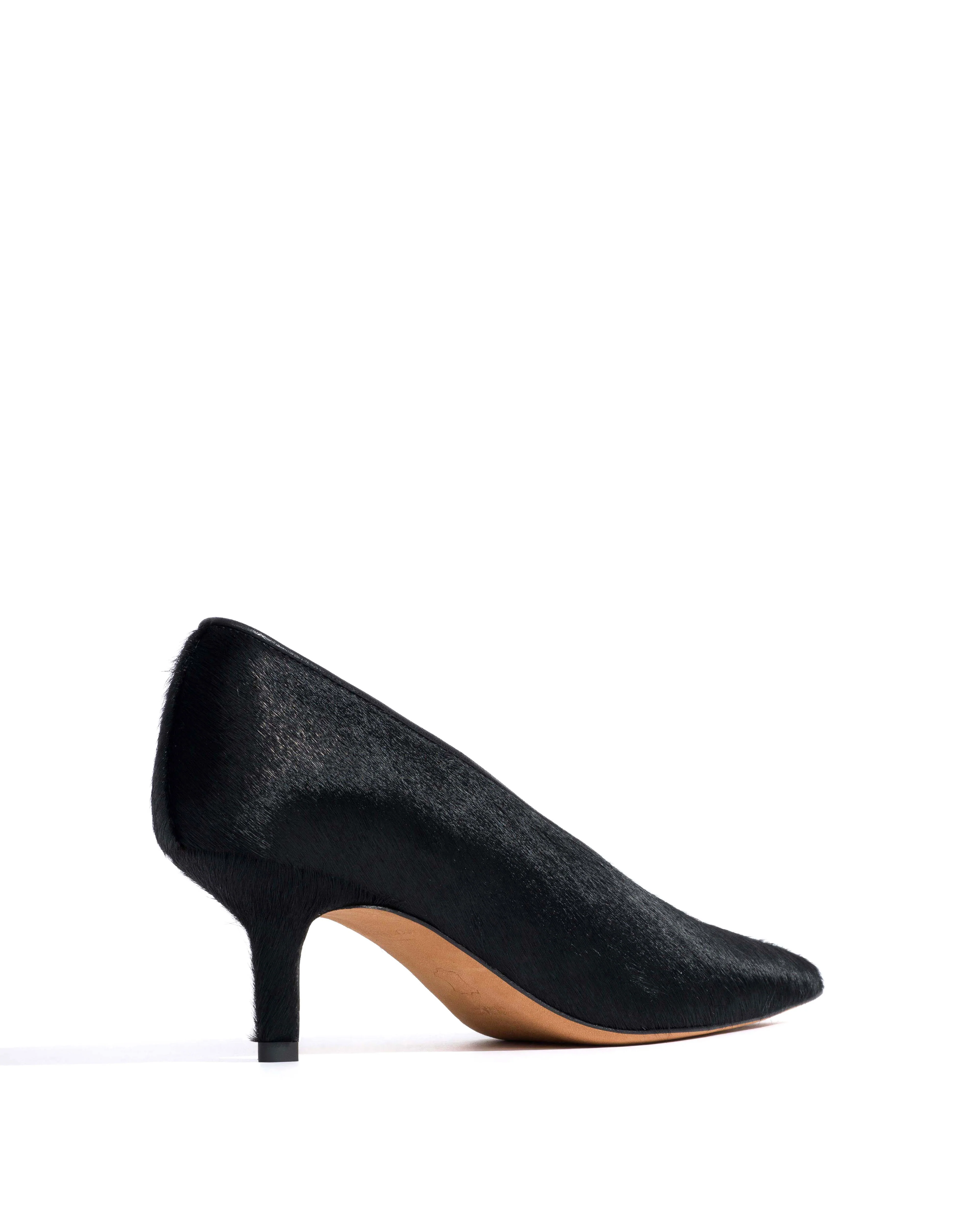 Phia 55 pin Calf hair Black - Image 3