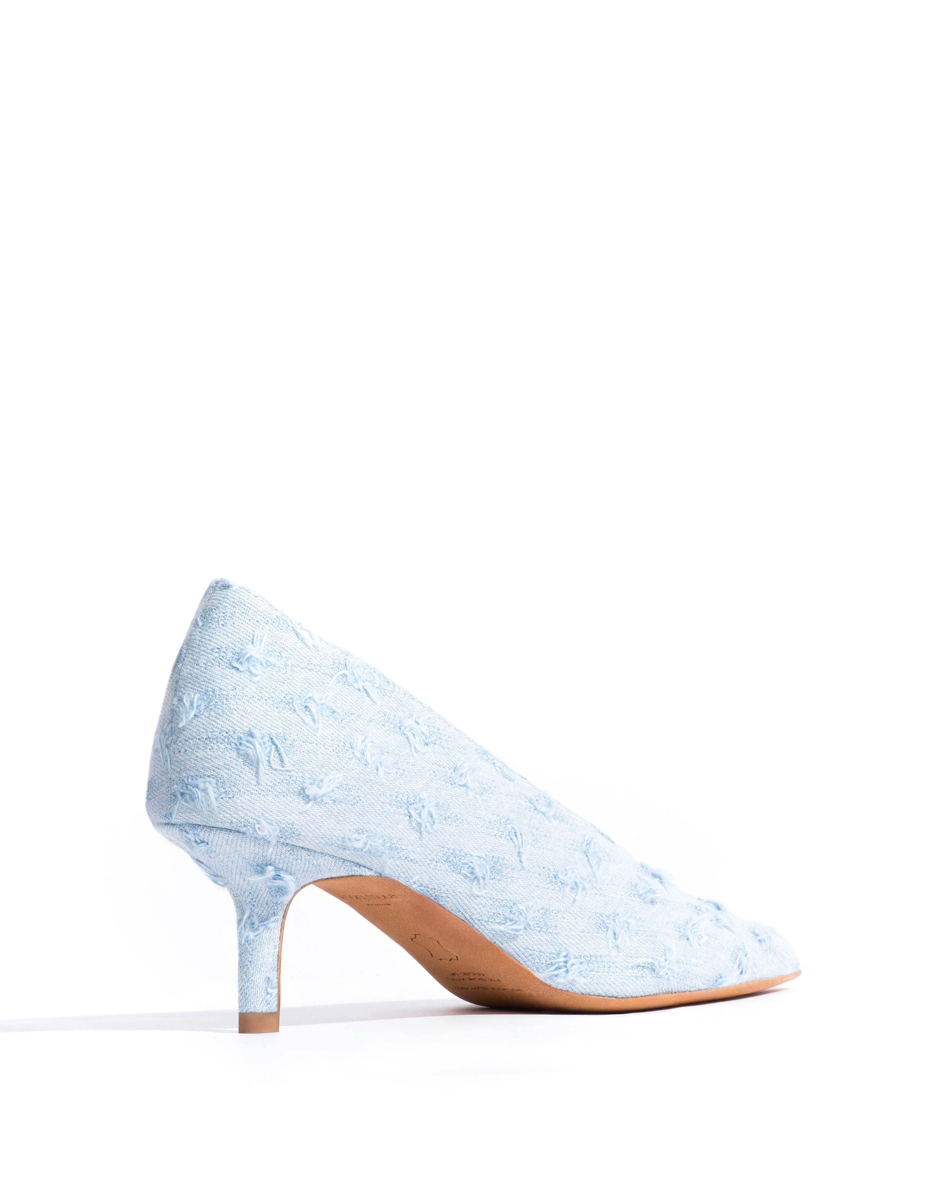 Phia 55 pin Denim Distressed washed blue - Image 3