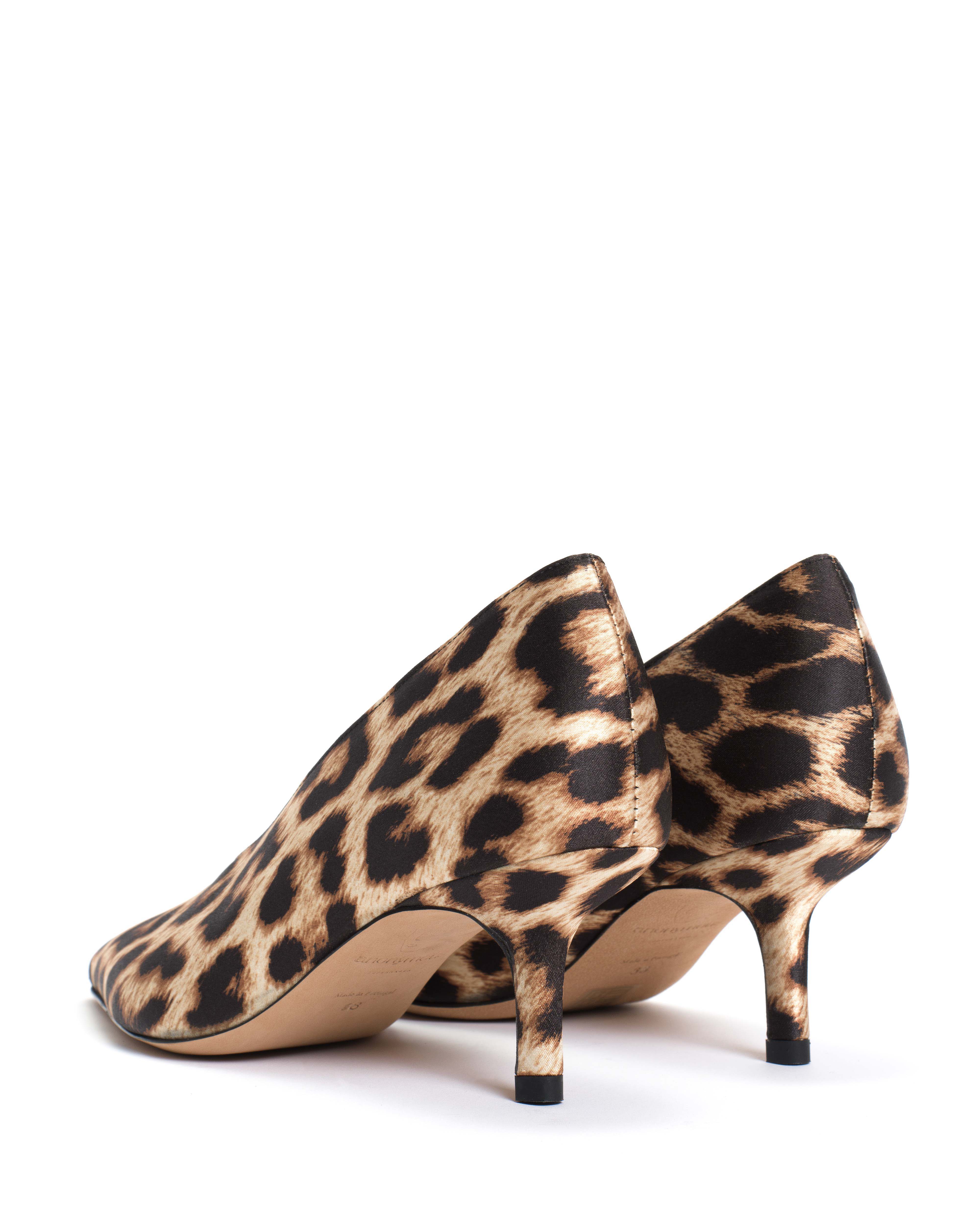 Phia 55 pin Satin print Leopard - Image 5