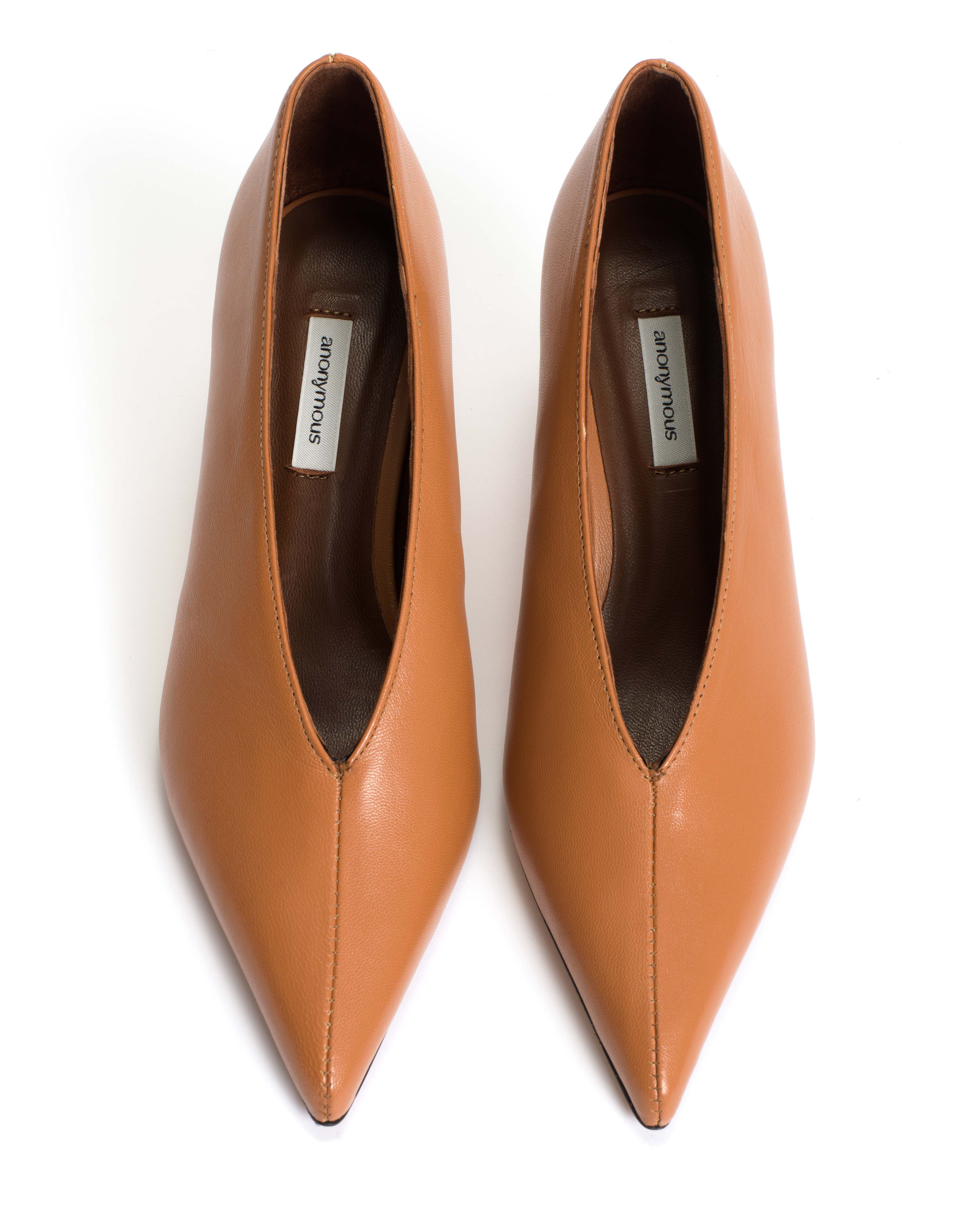 Phia 55 pin Shiny lamb Caramel - Image 3