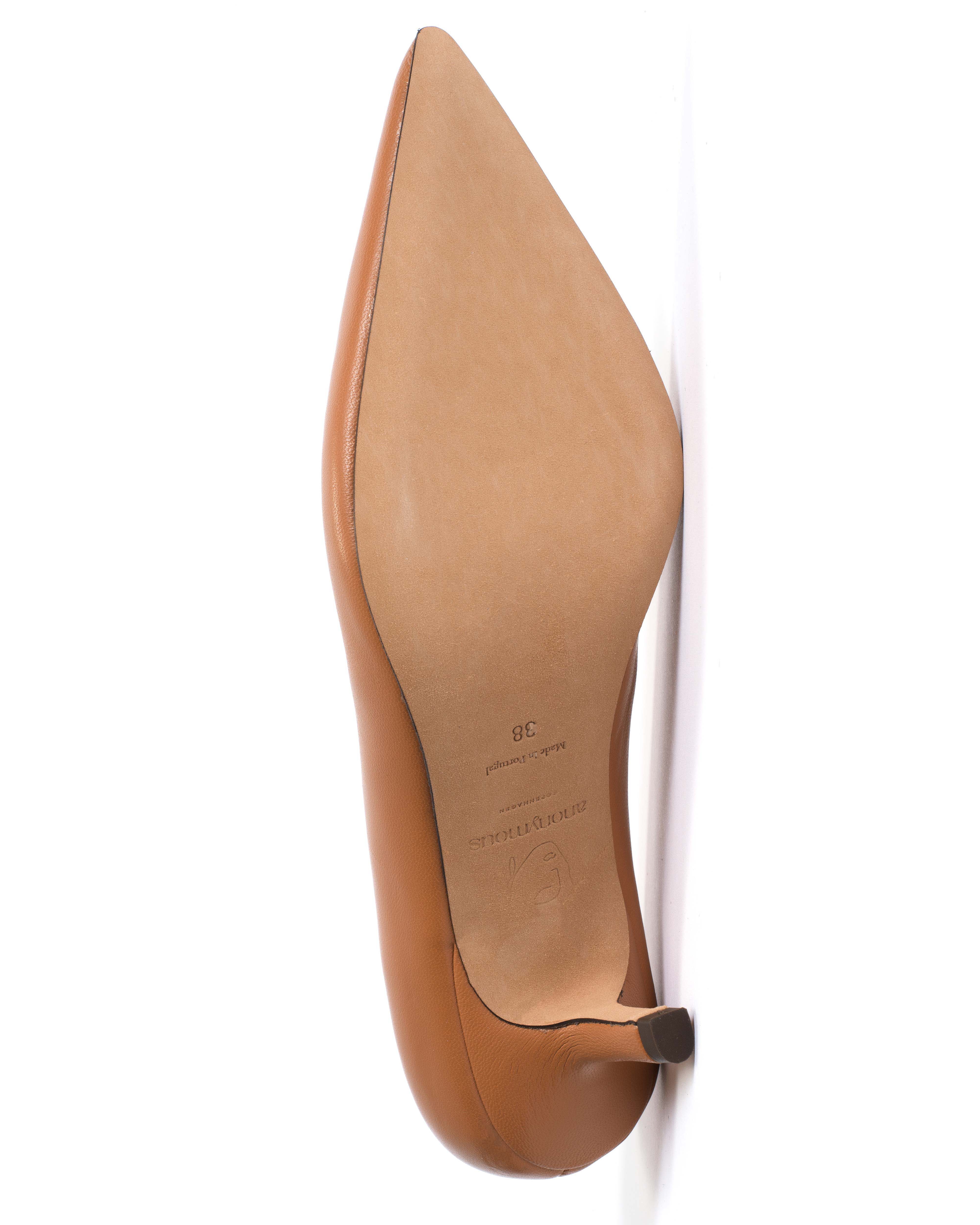 Phia 55 pin Shiny lamb Caramel - Image 7