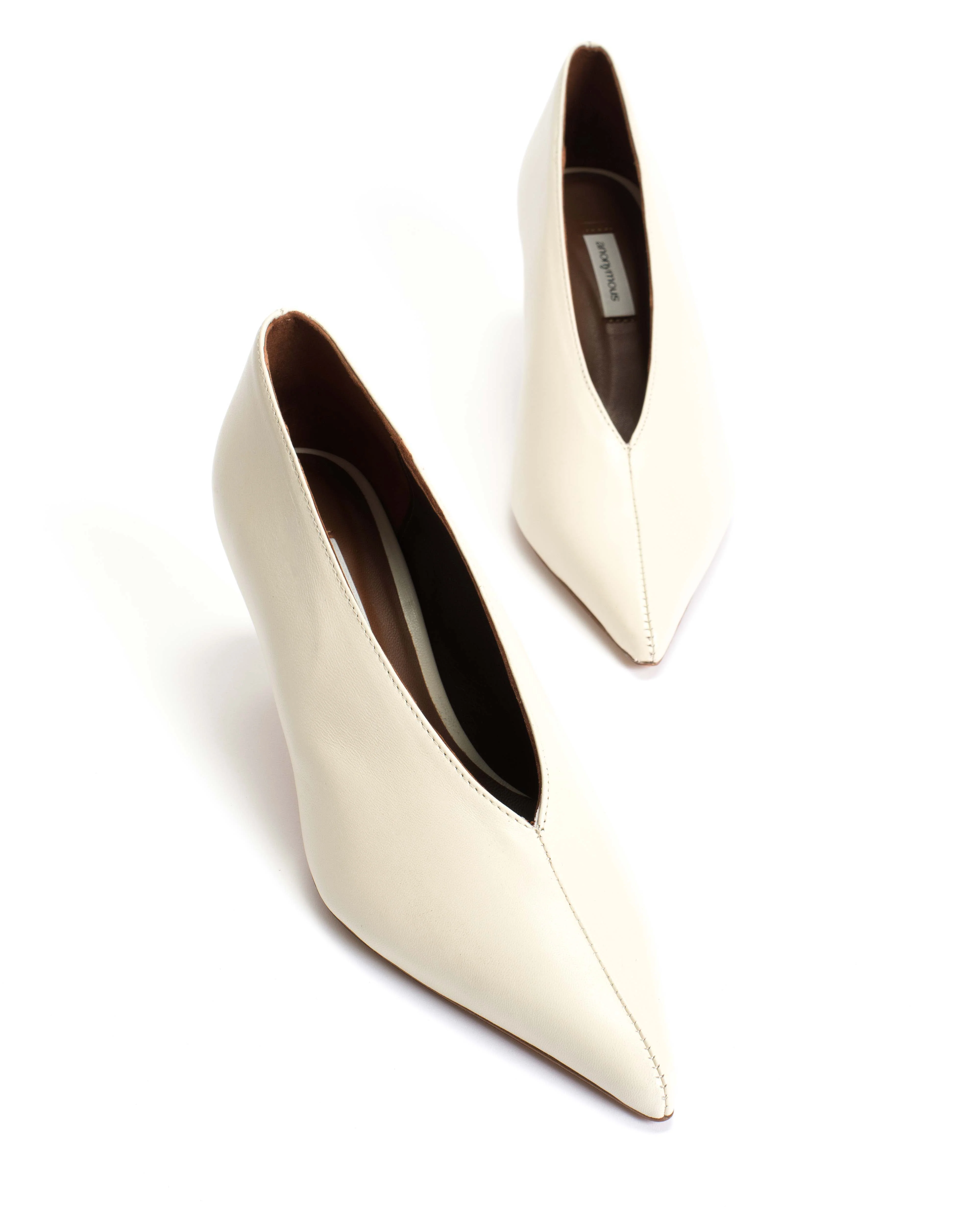 Phia 55 pin Shiny lamb White sand - Image 6