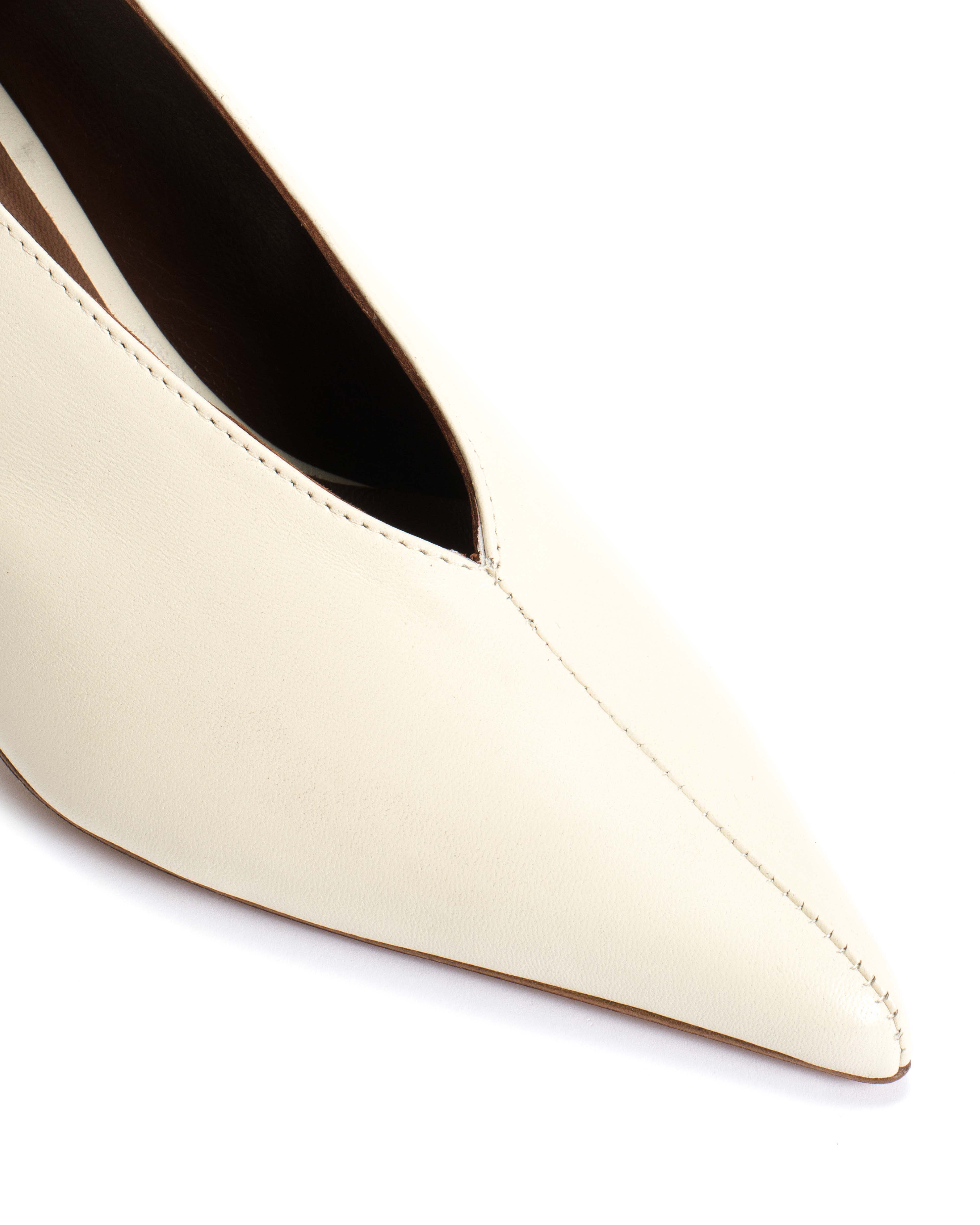 Phia 55 pin Shiny lamb White sand - Image 7