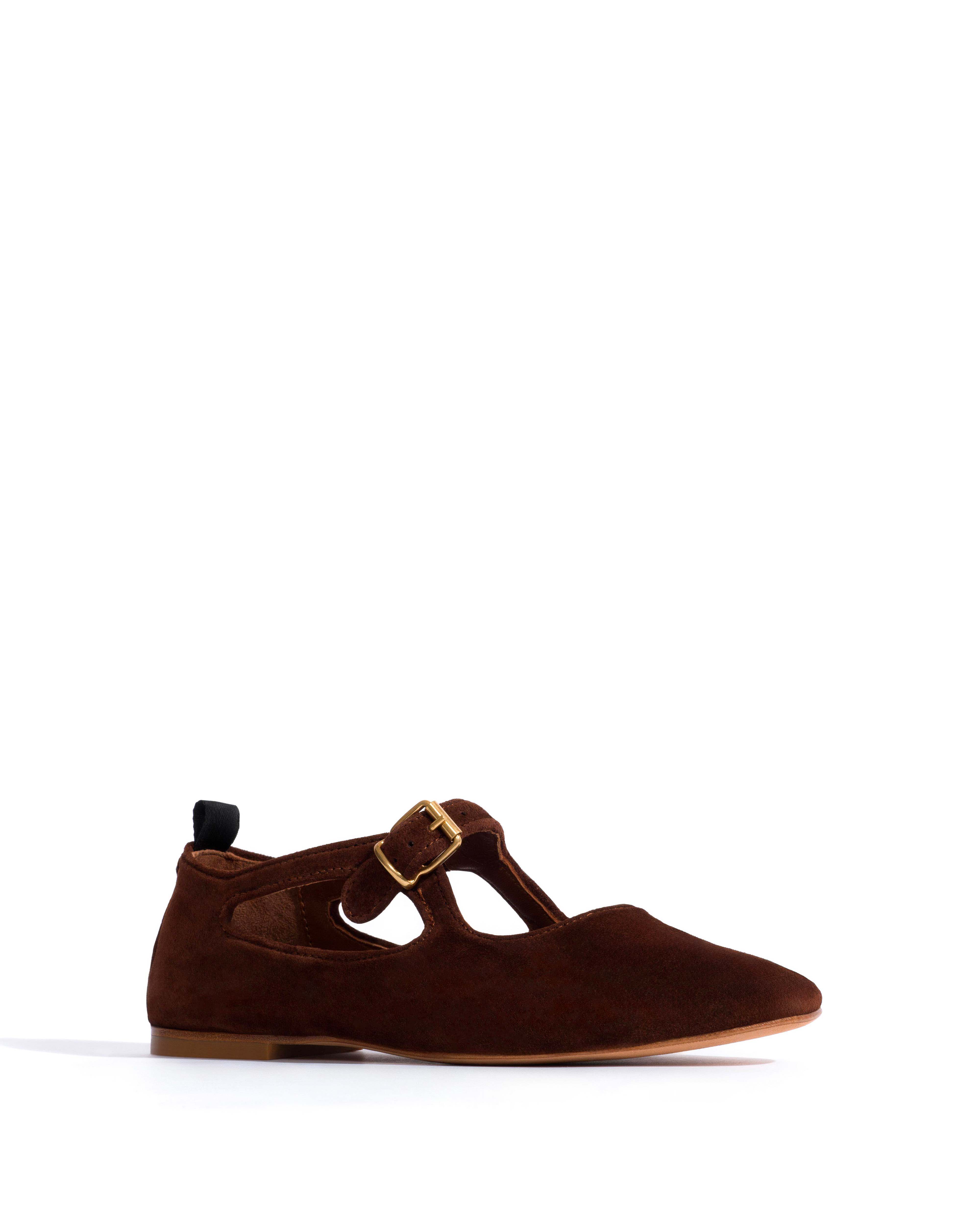 Praise Calf suede Chocolate - Image 2