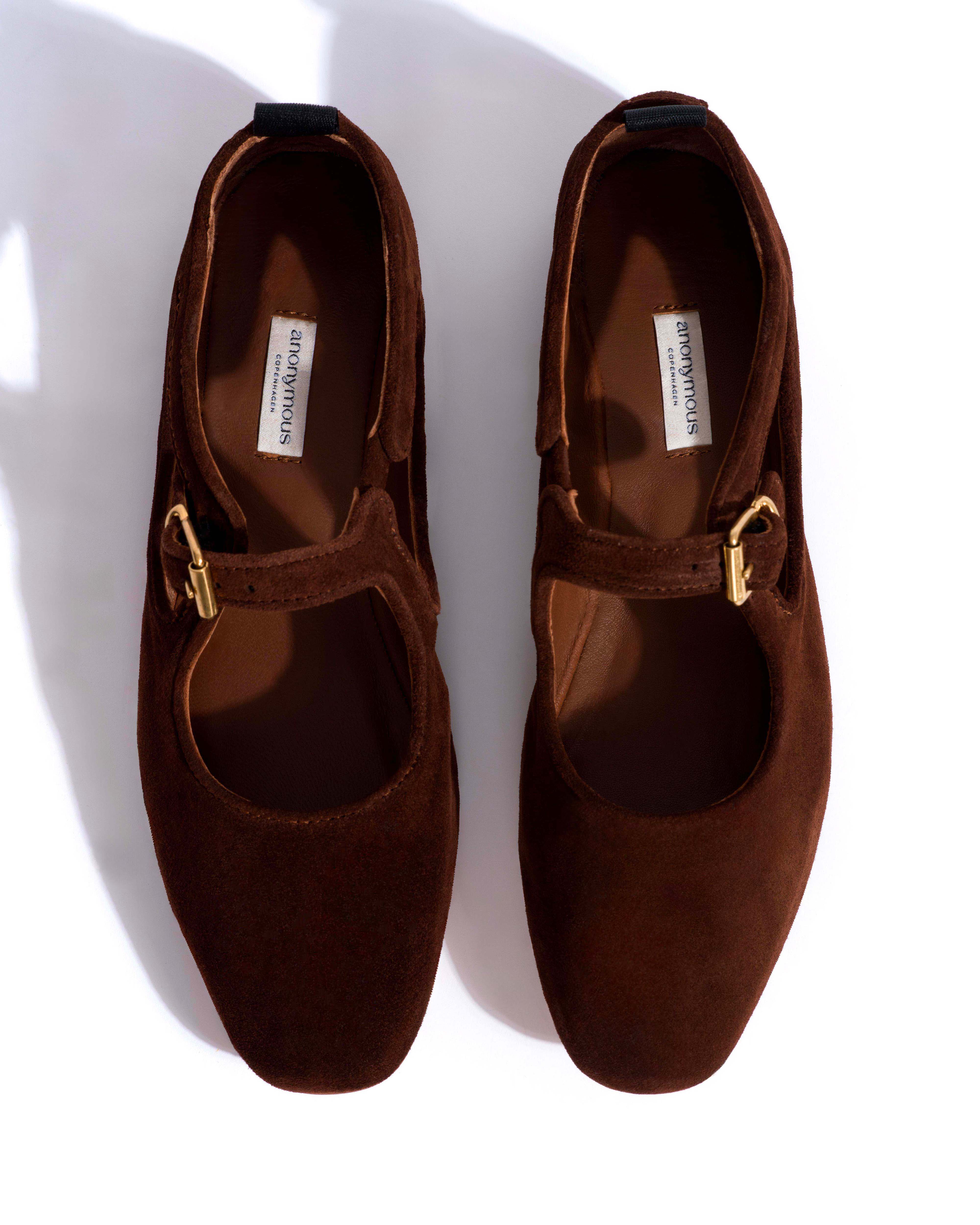 Praise Calf suede Chocolate - Image 4
