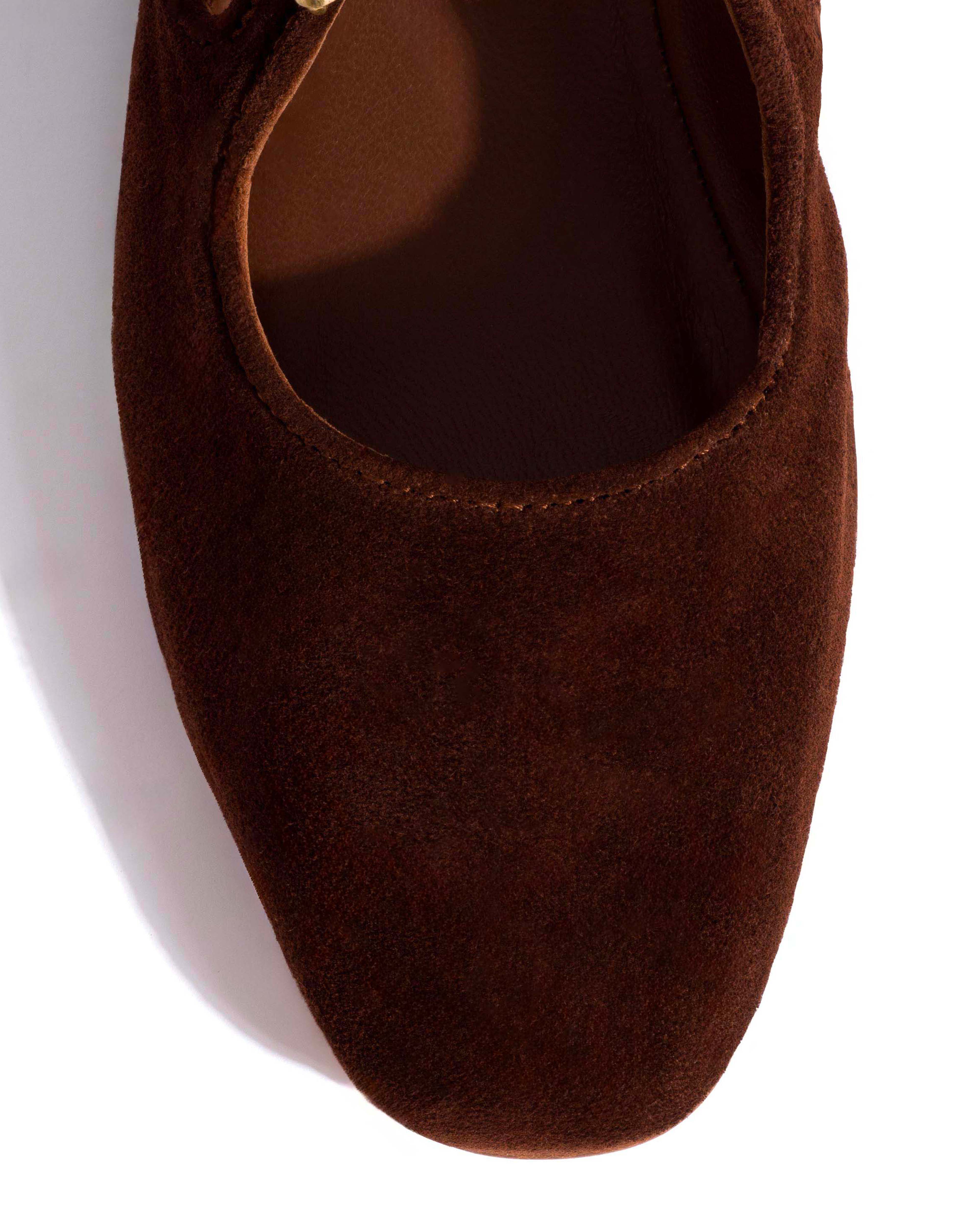 Praise Calf suede Chocolate - Image 5
