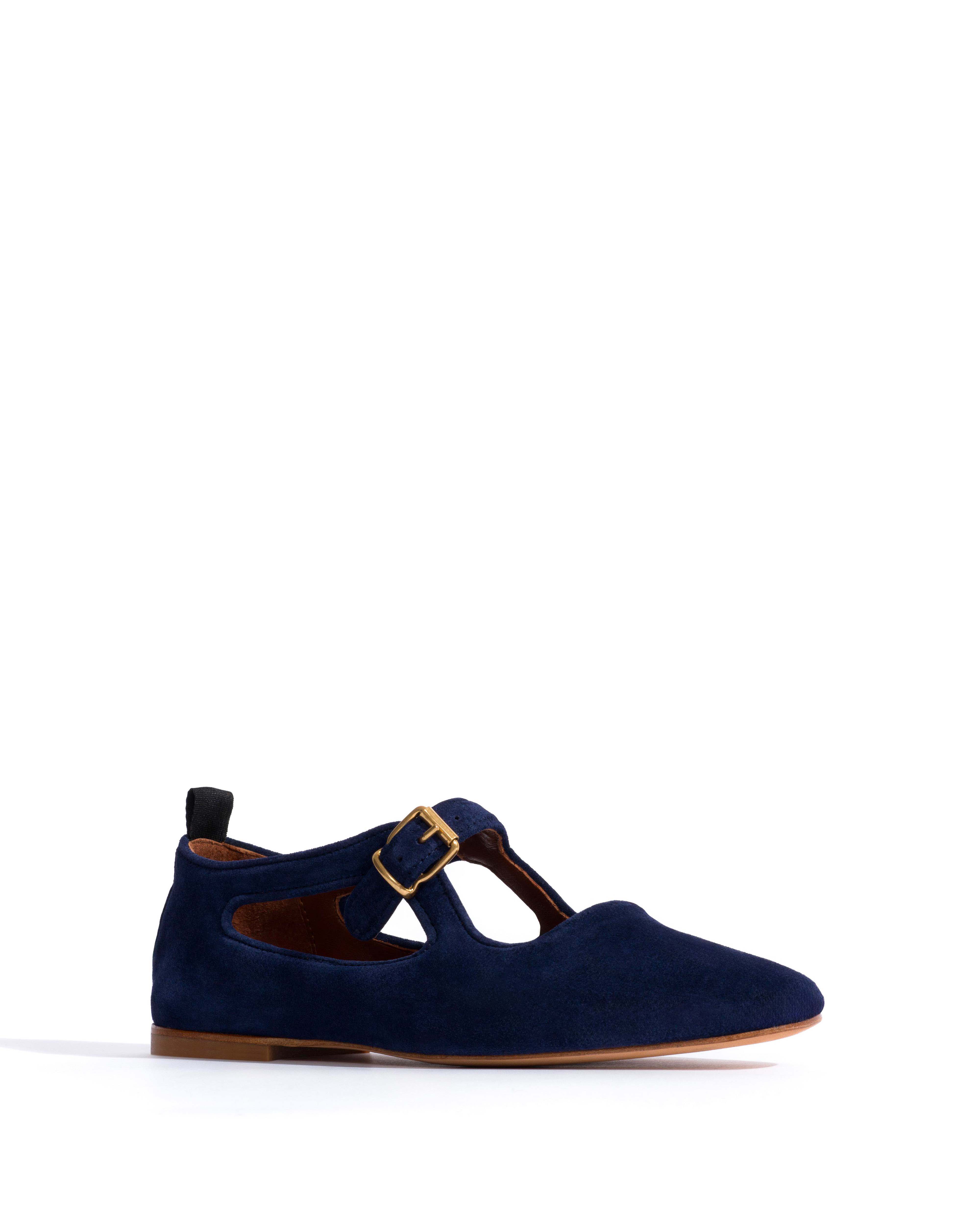Praise Calf suede Ink blue - Image 2