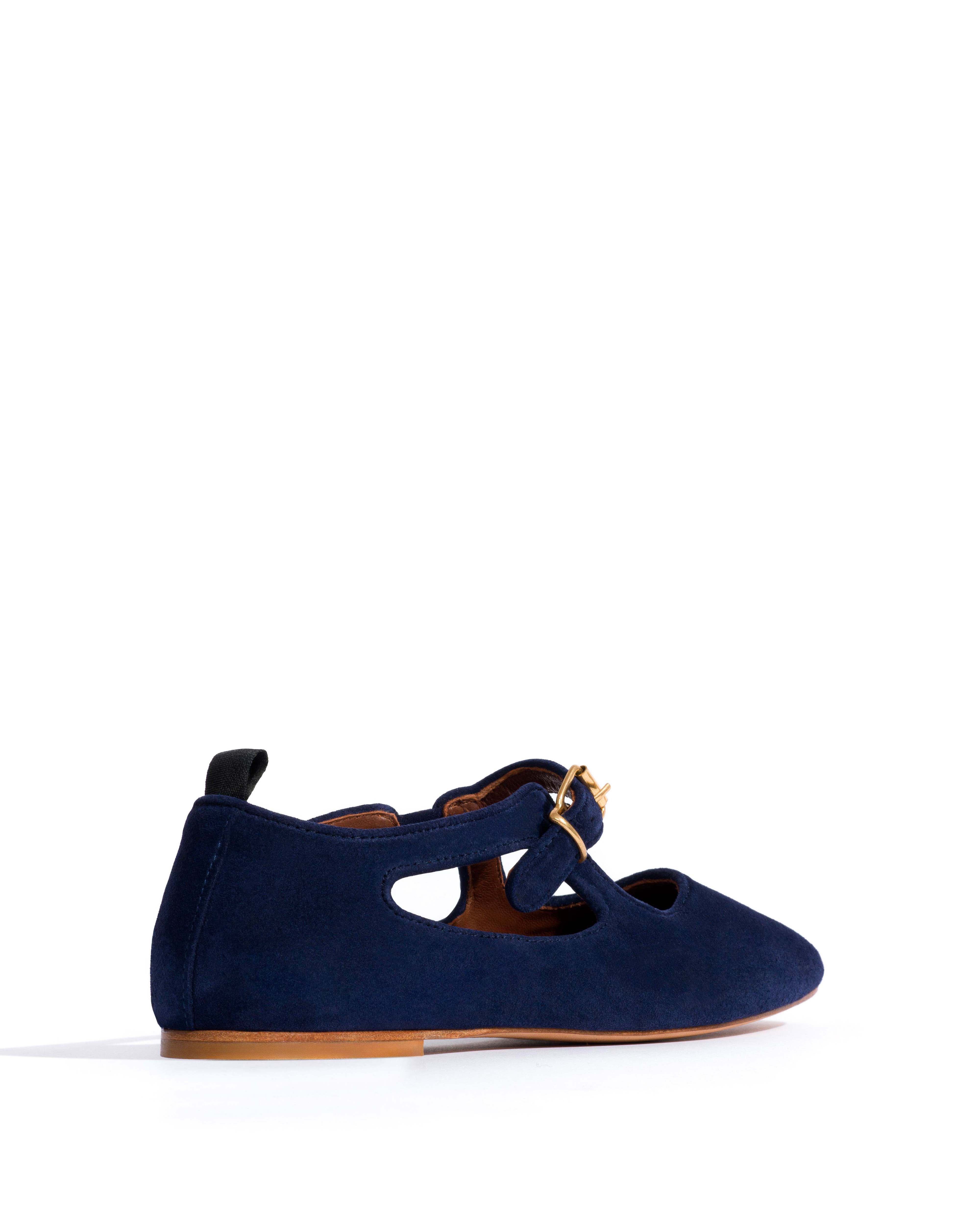 Praise Calf suede Ink blue - Image 3